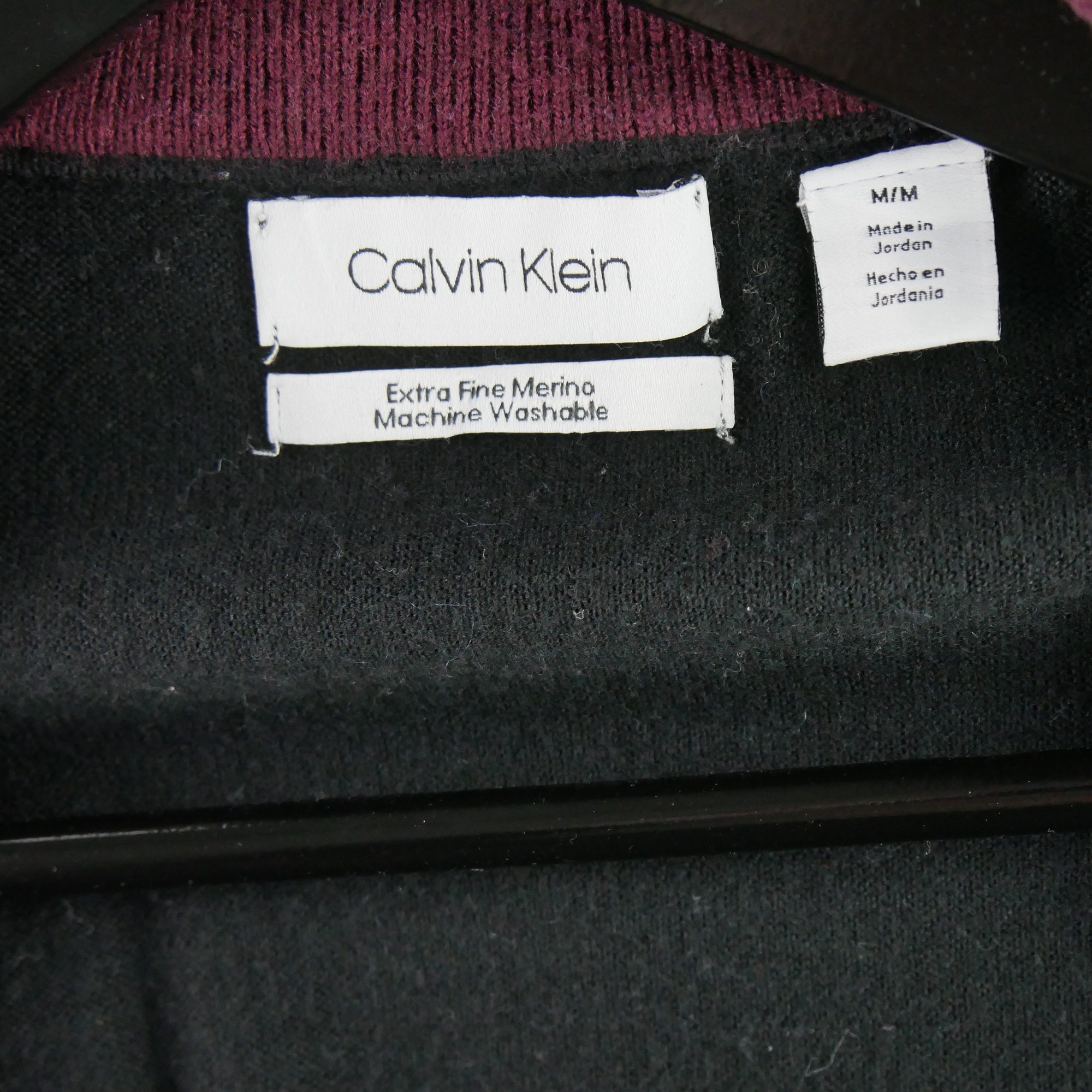 Gilets Homme  en laine Noir 6