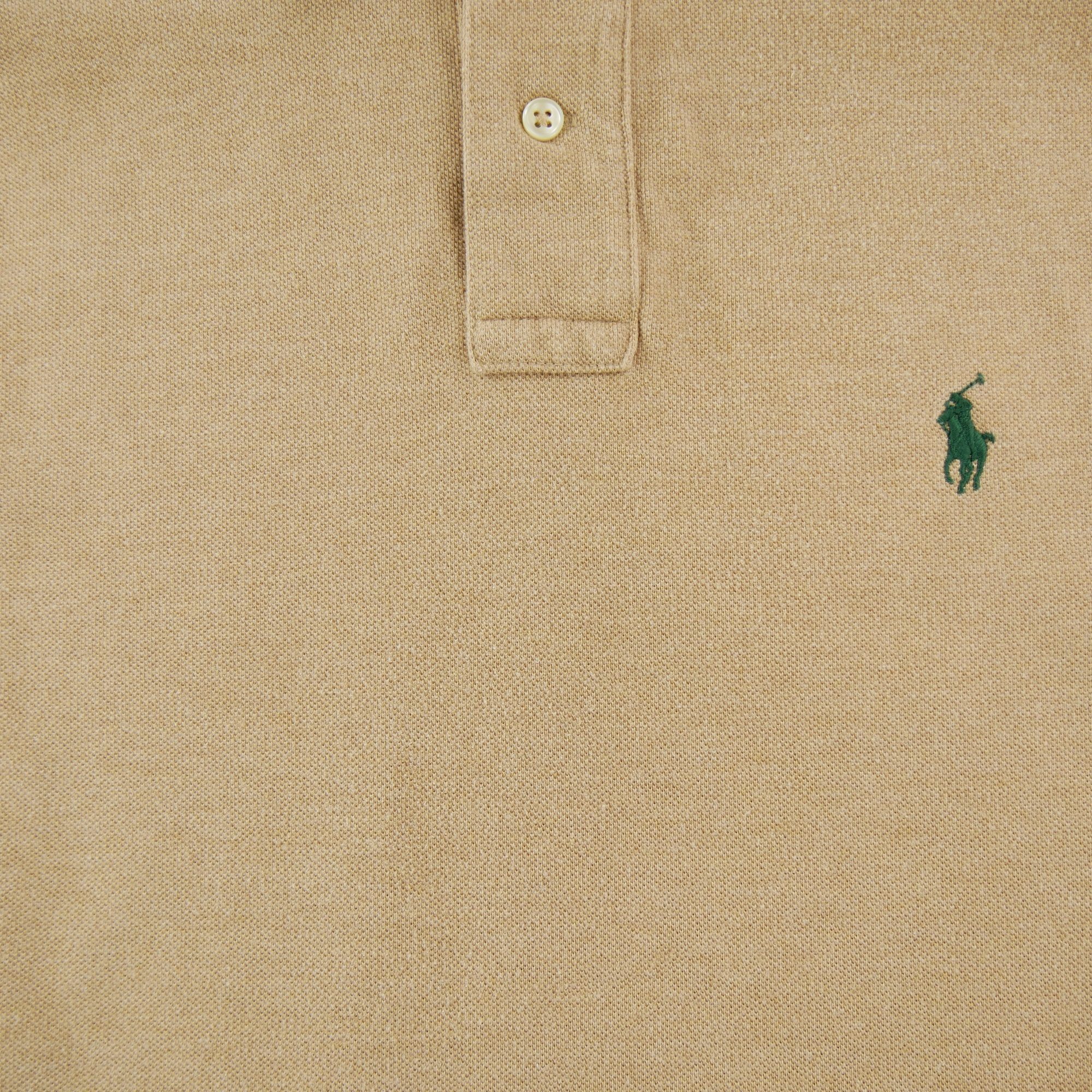 Polo manches courtes Homme  Beige 4