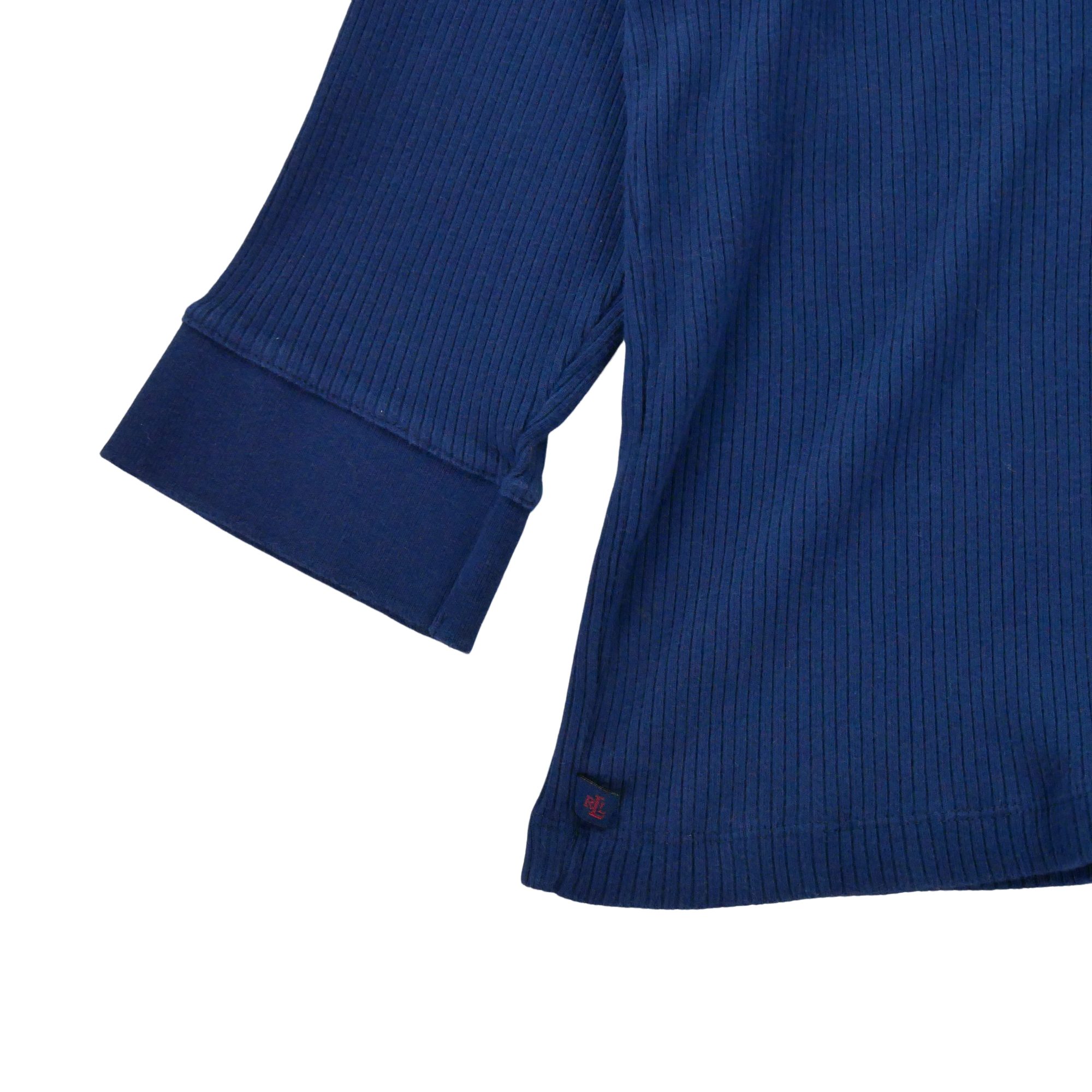 T-shirt manches longues Femme  Marine 3