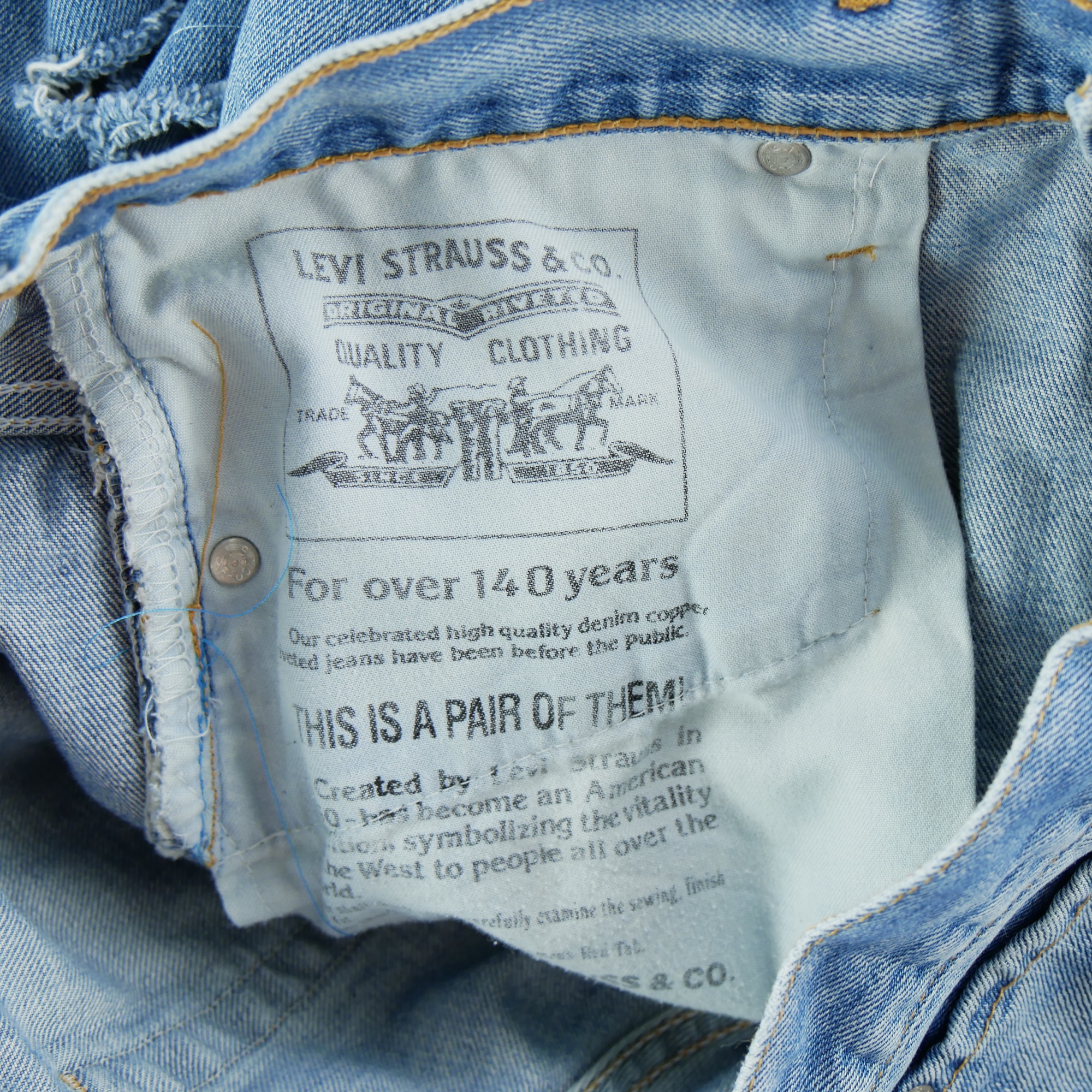 Jean Homme Upcycling Levis 507 9