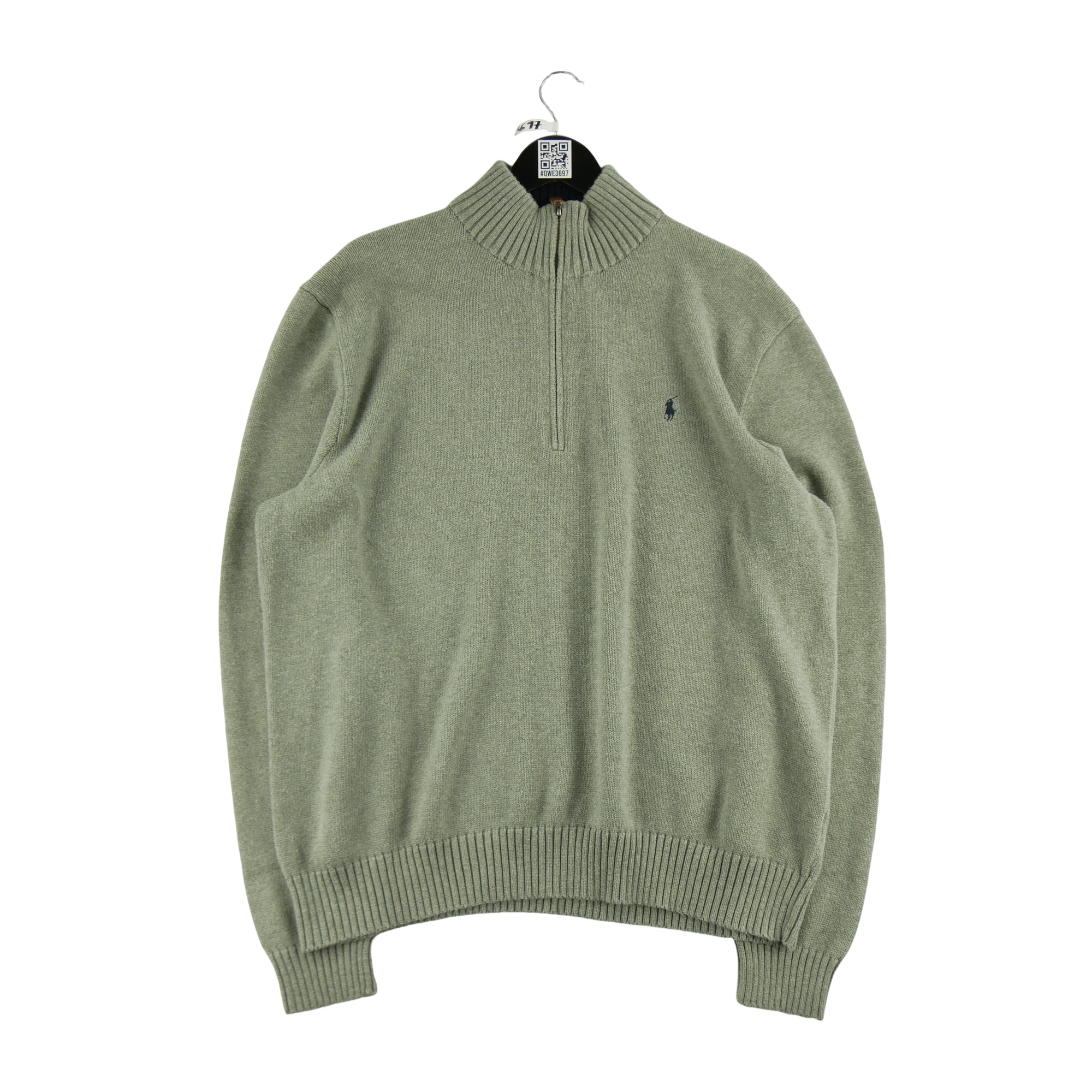 Pull Homme  col camionneur quarter-zip 3
