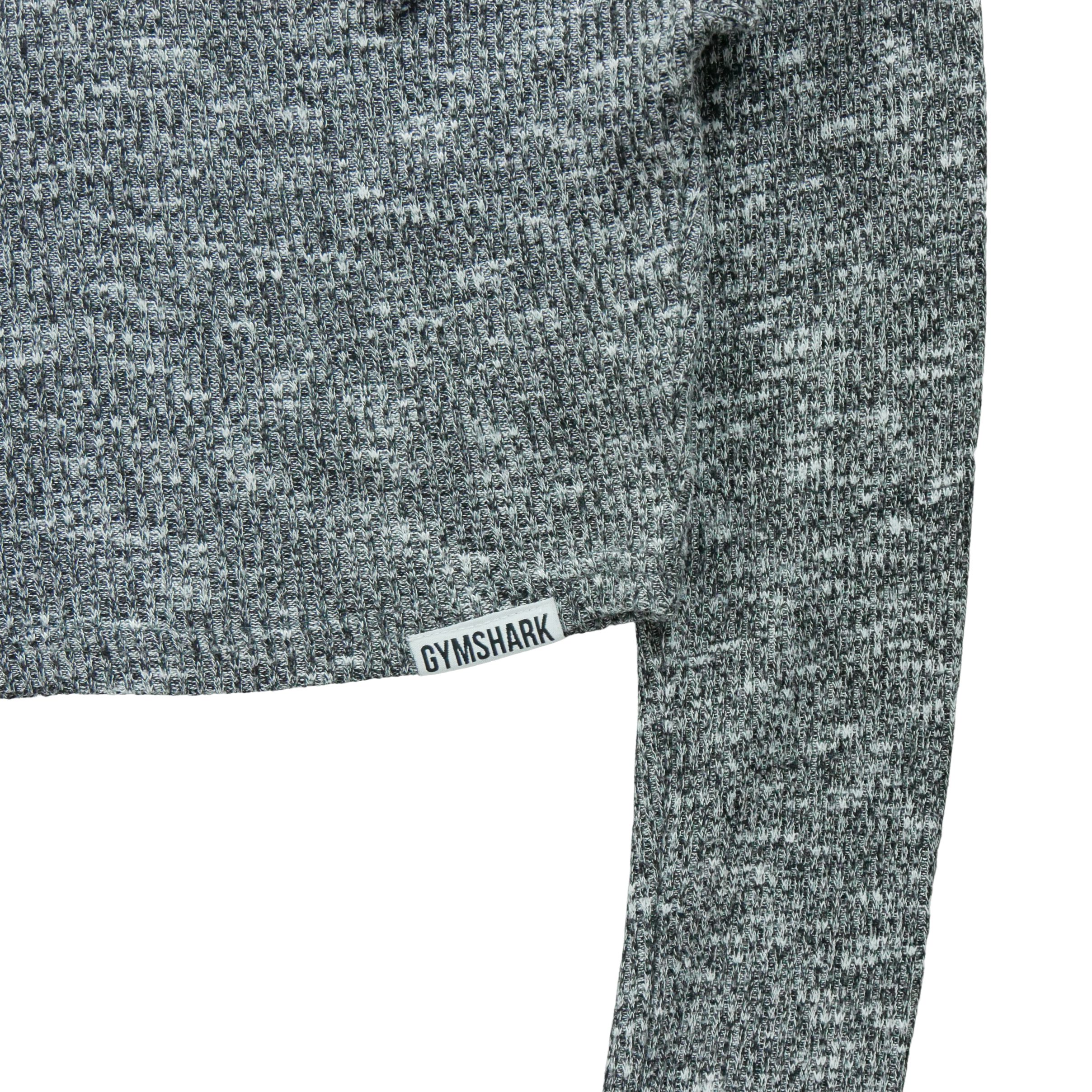 T-shirt Femme  Cropped Hoodie Gris 3