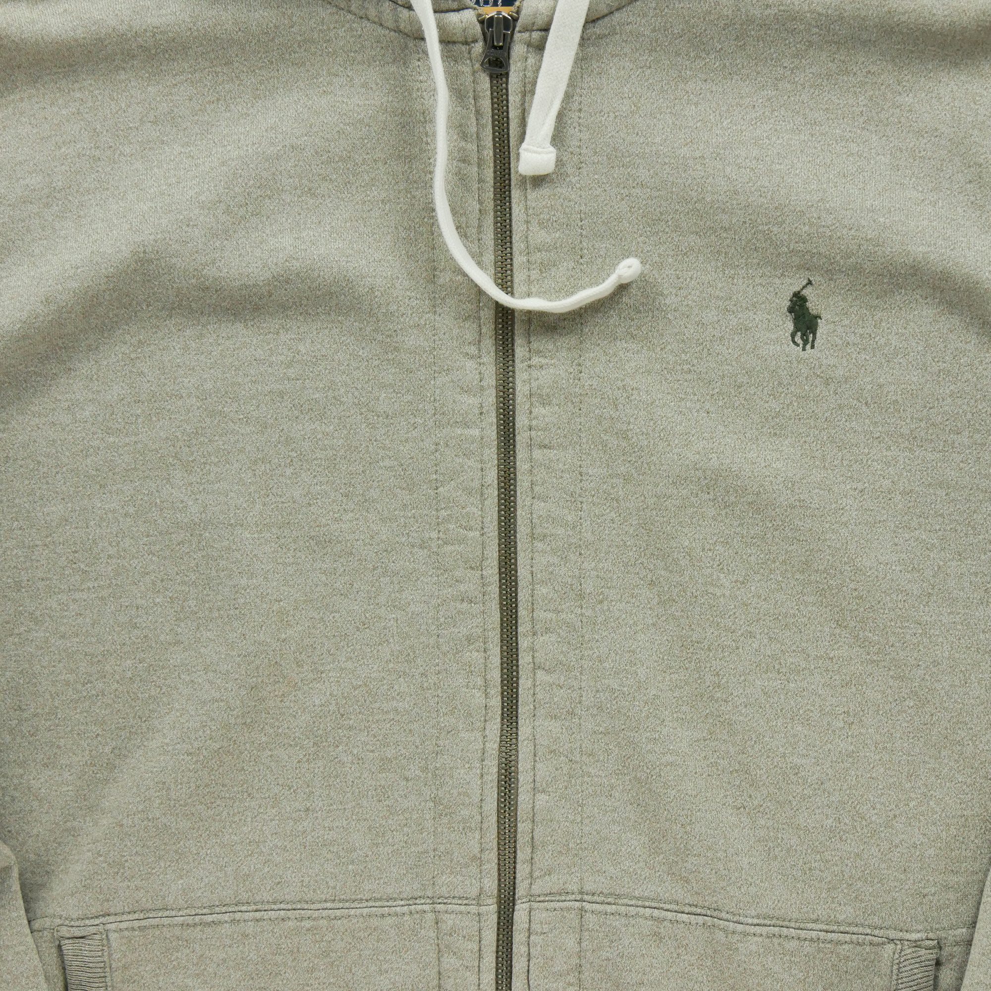 Sweat à capuche Homme  zippé Beige 4