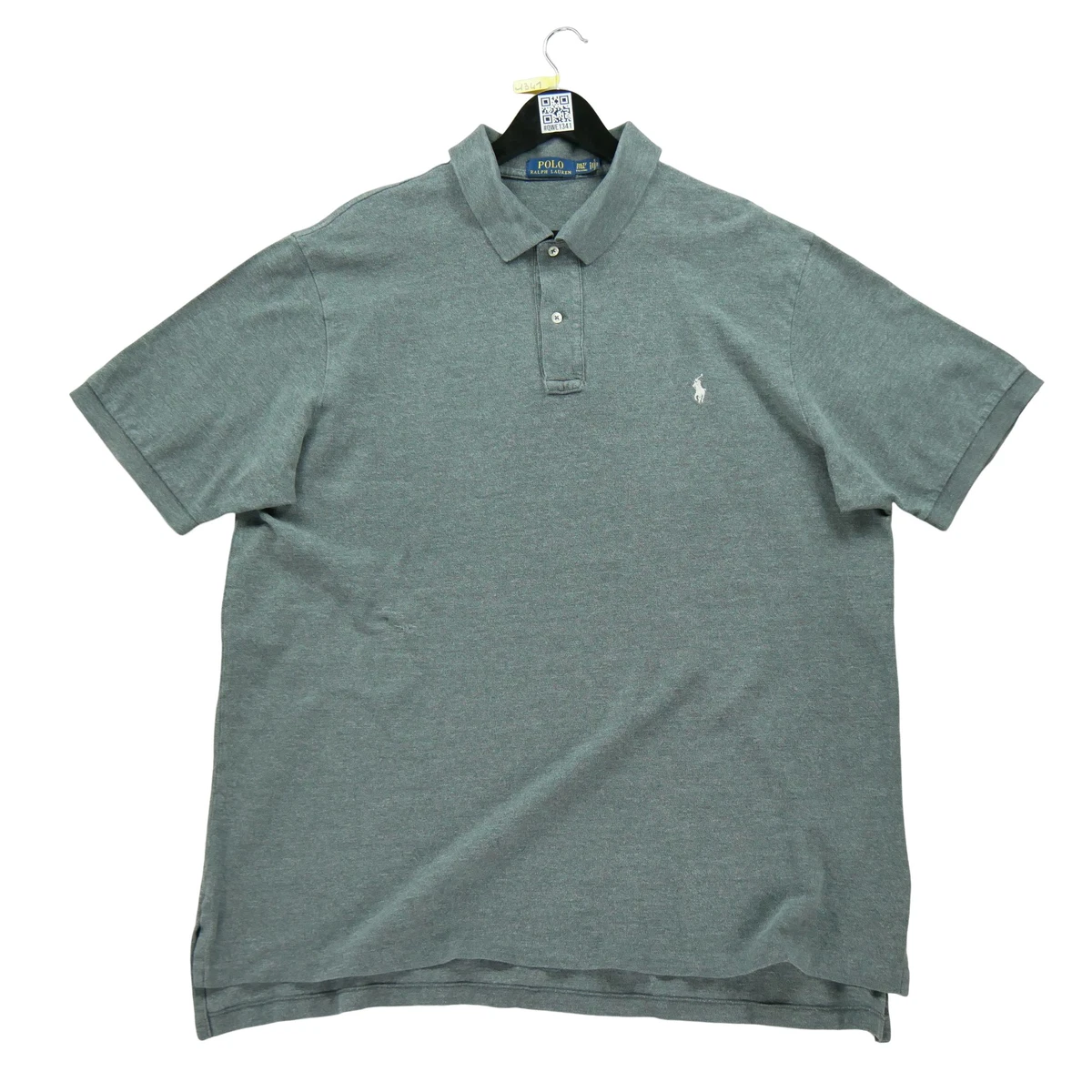 Polo manches courtes Homme  Gris 2