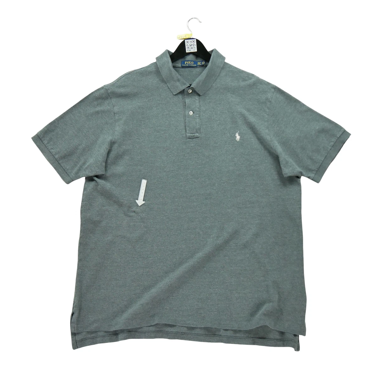 Polo manches courtes Homme  Gris 6