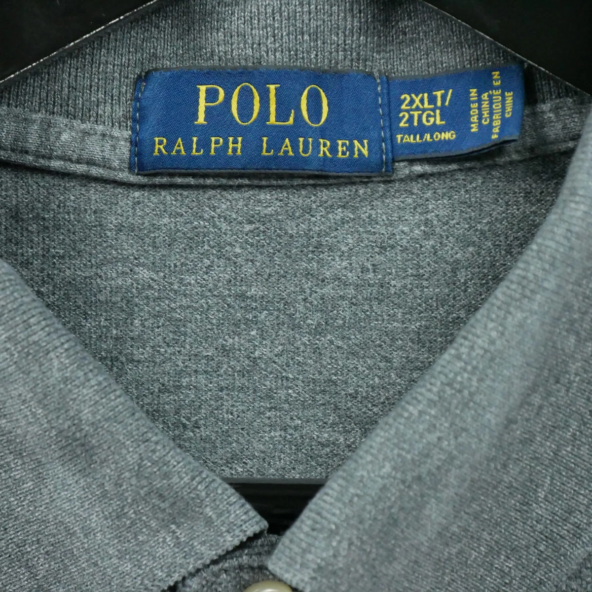 Polo manches courtes Homme  Gris 8