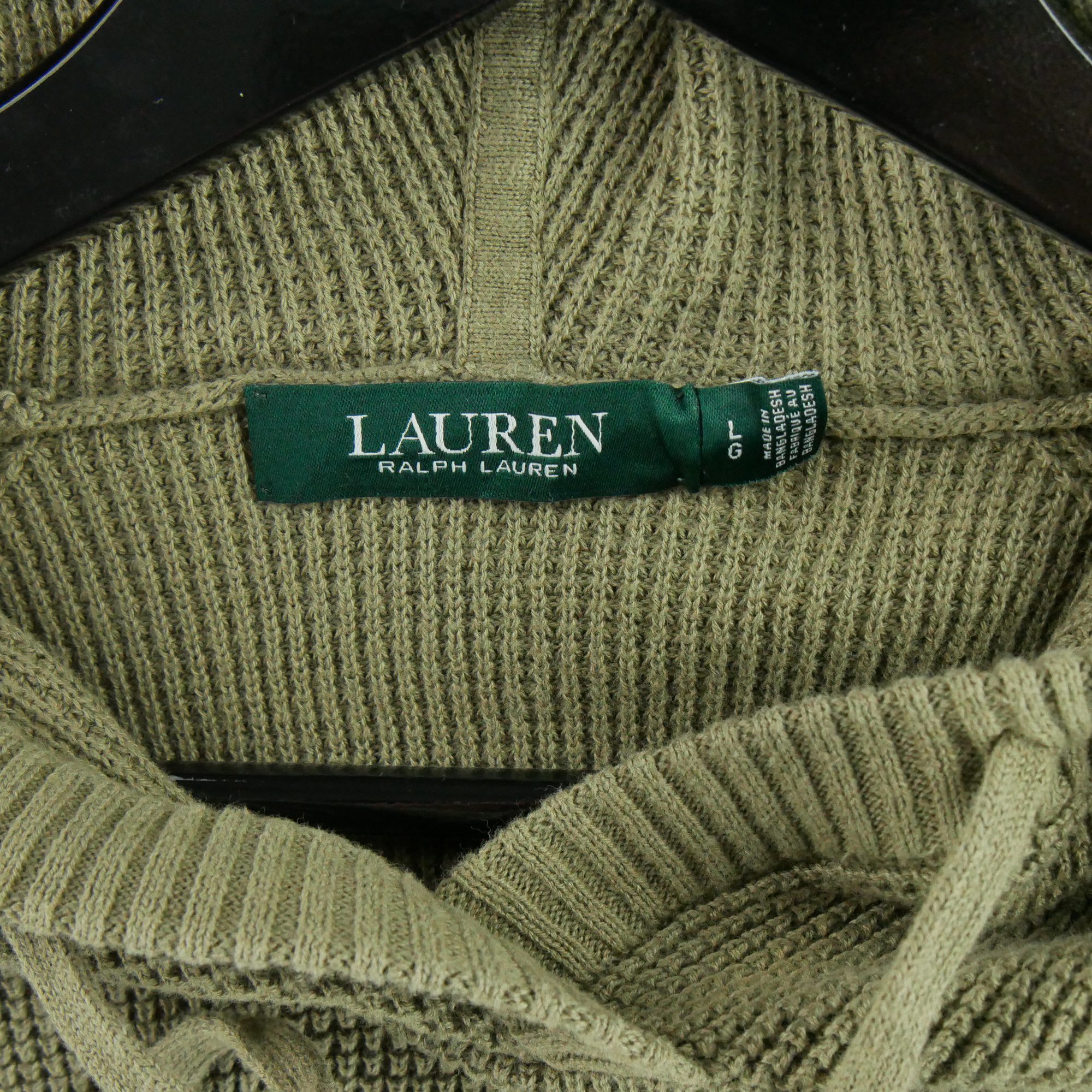 Sweat à capuche Femme  Kaki 4