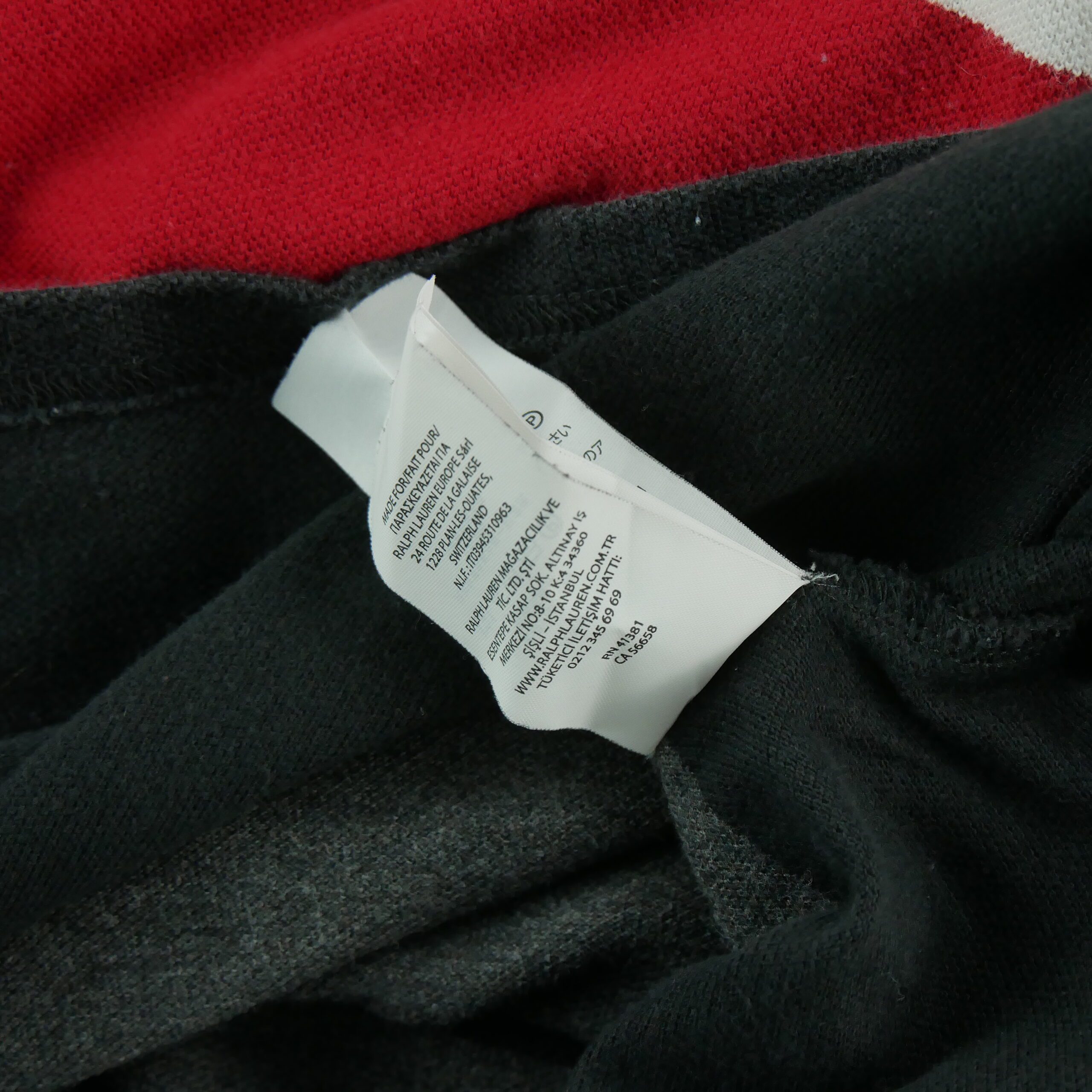 Polo manches courtes Homme  Noir 5