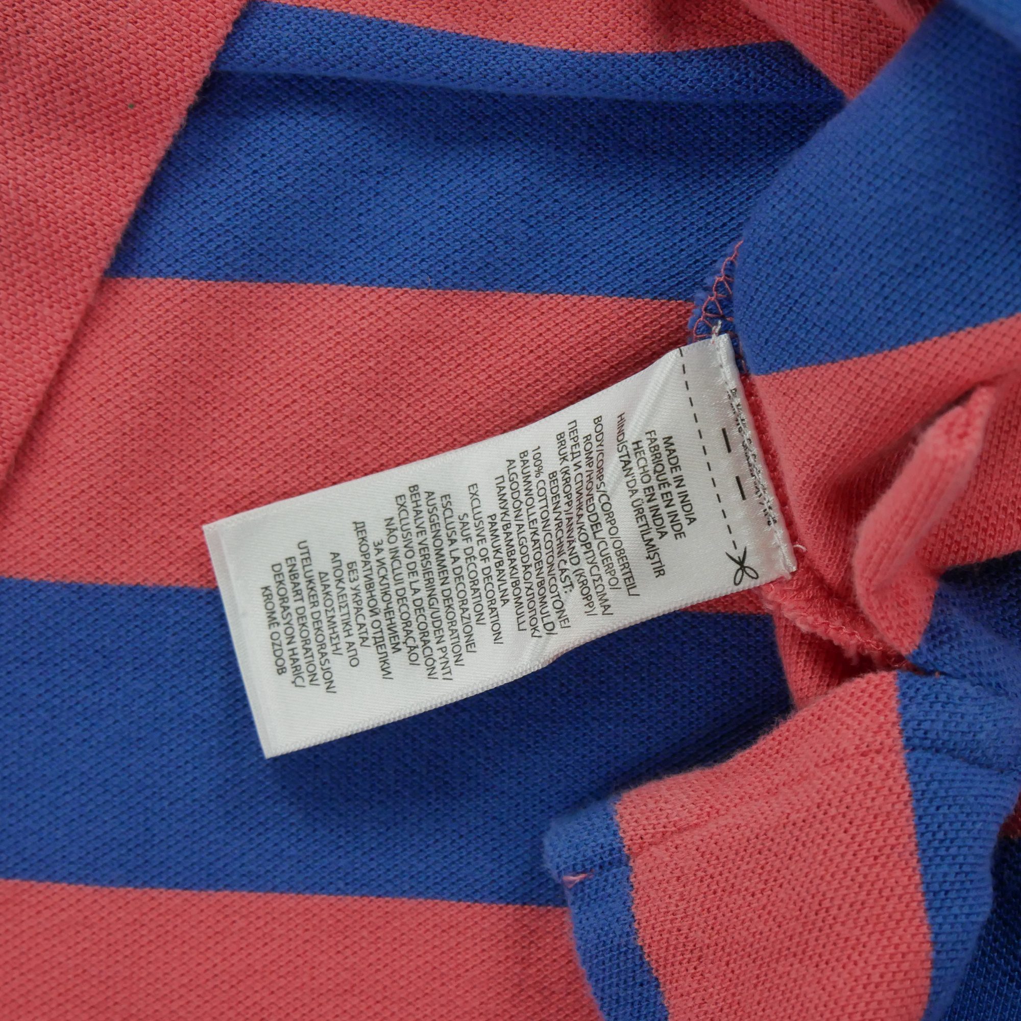 Polo manches courtes Homme  Bleu 7