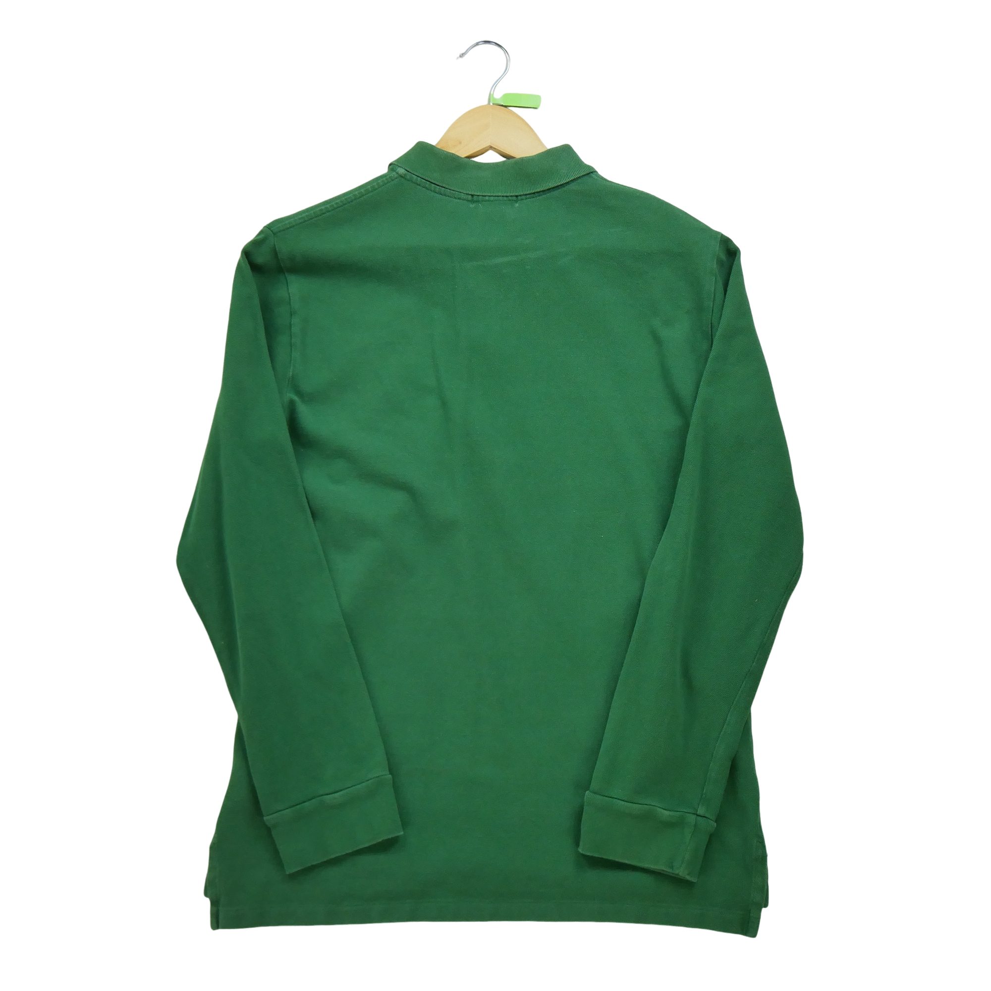 Polo manches longues Homme  Vert 3