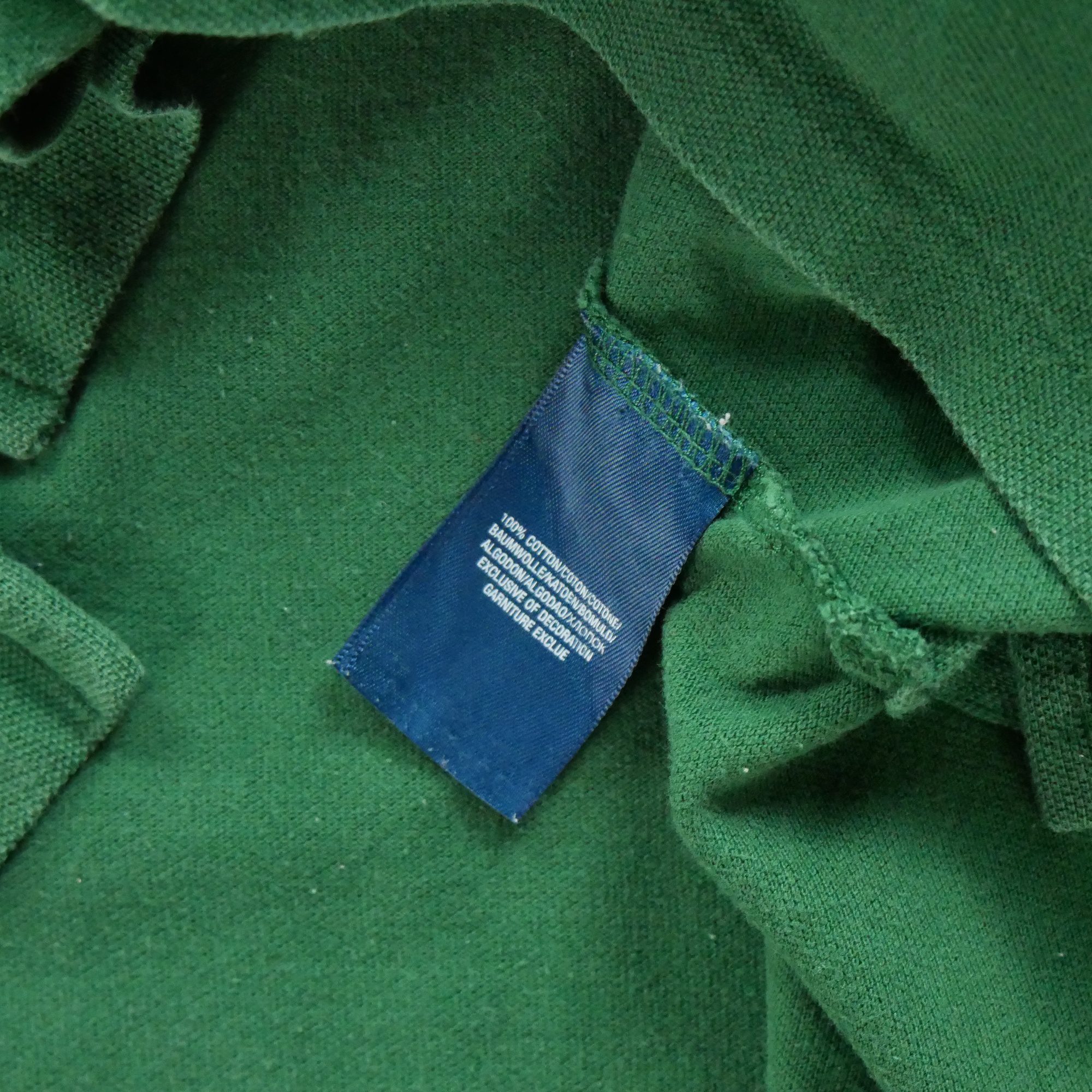 Polo manches longues Homme  Vert 7