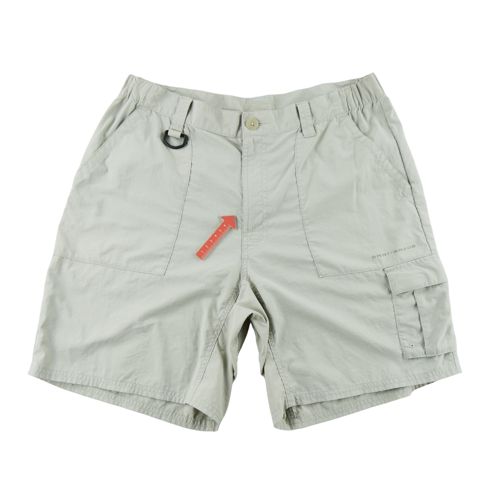 Short Homme  Cargo Gris 4