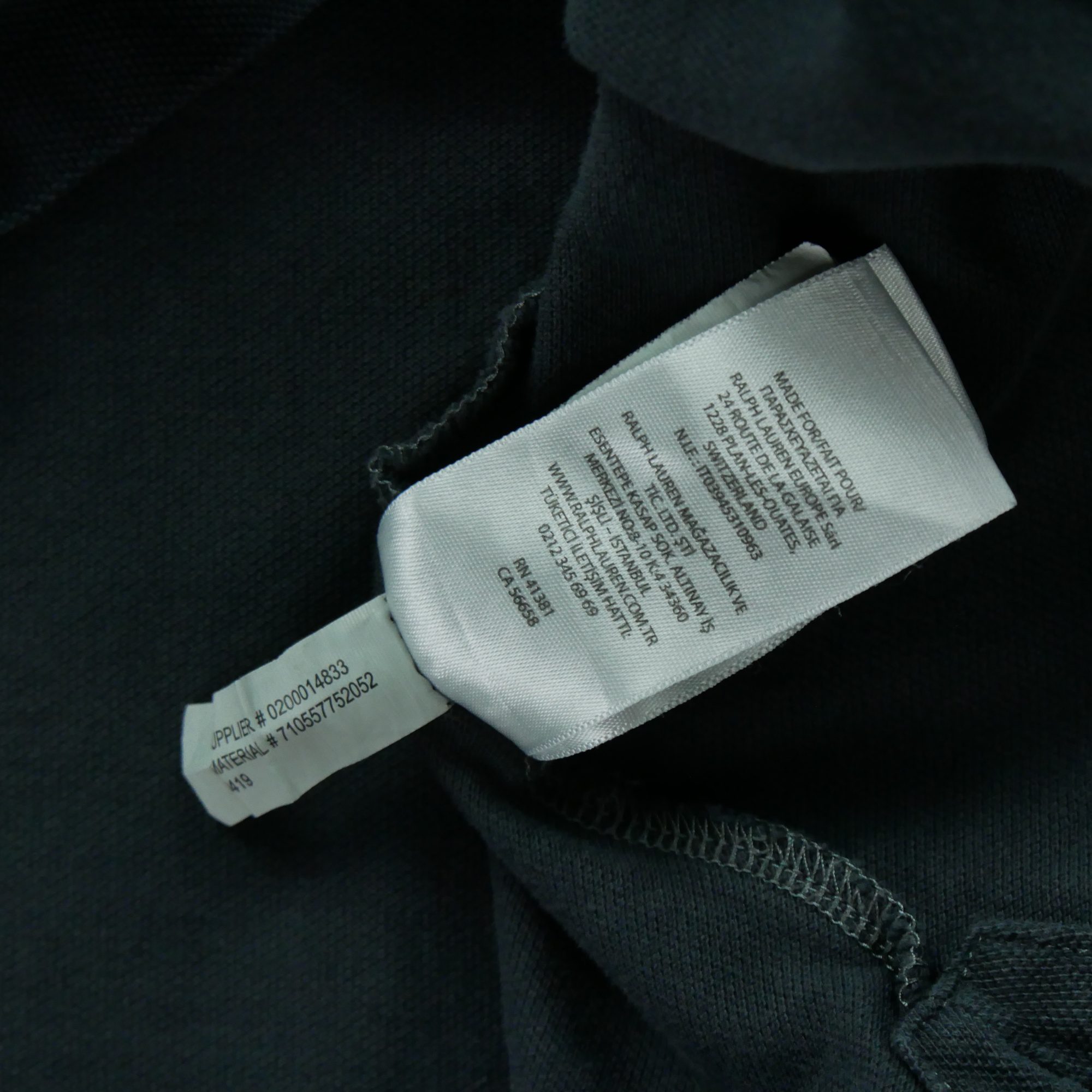 Polo manches courtes Homme  Gris 7