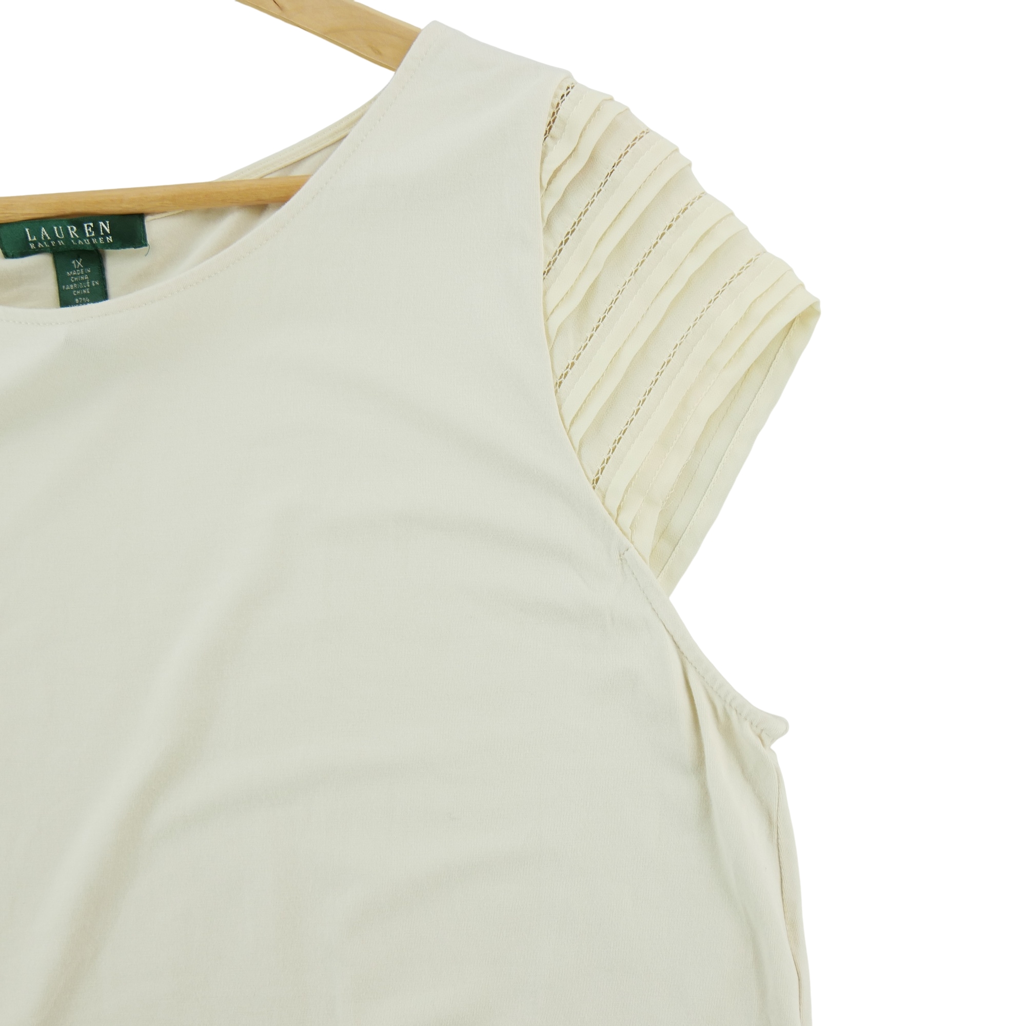 T-shirt manches courtes Femme  Beige 3