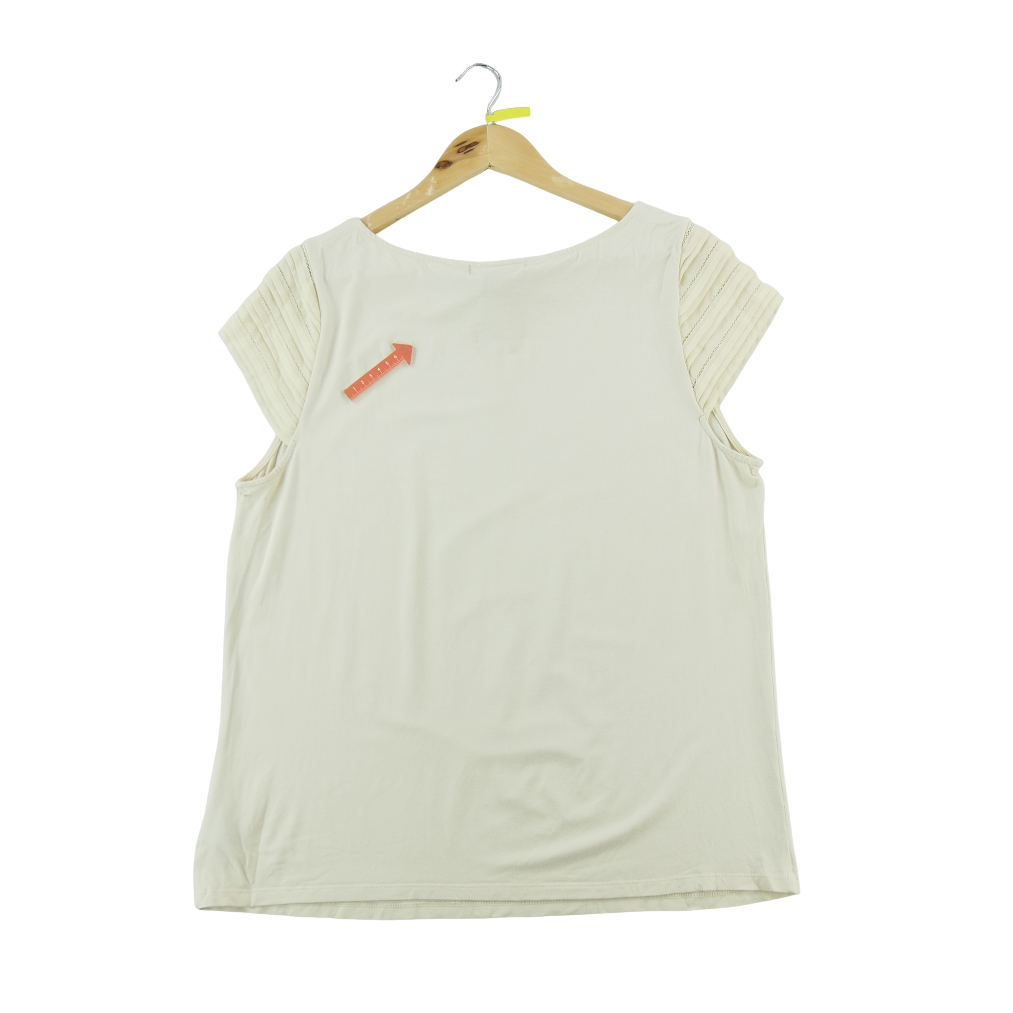 T-shirt manches courtes Femme  Beige 4