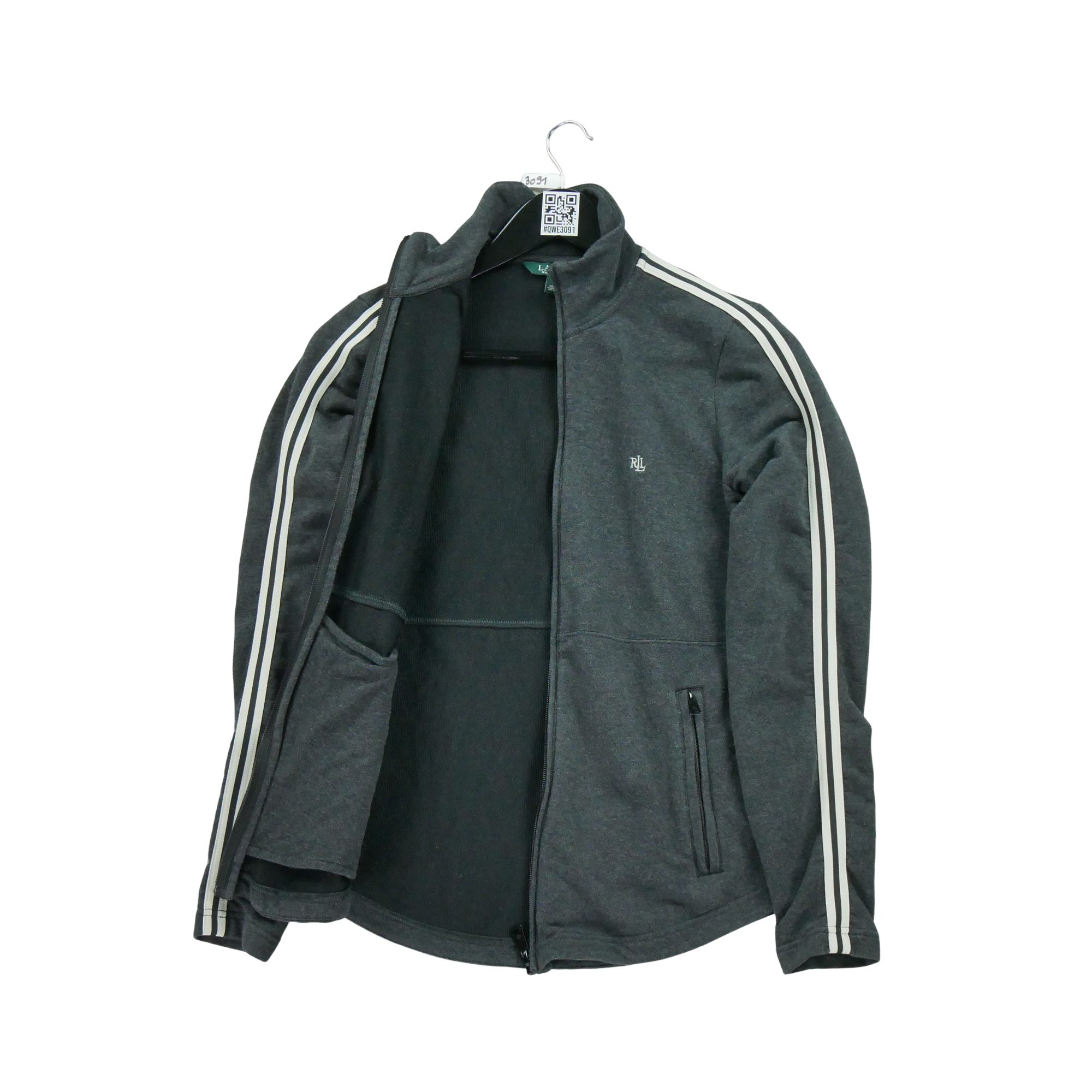 Sweat Femme  Full zip Gris 3