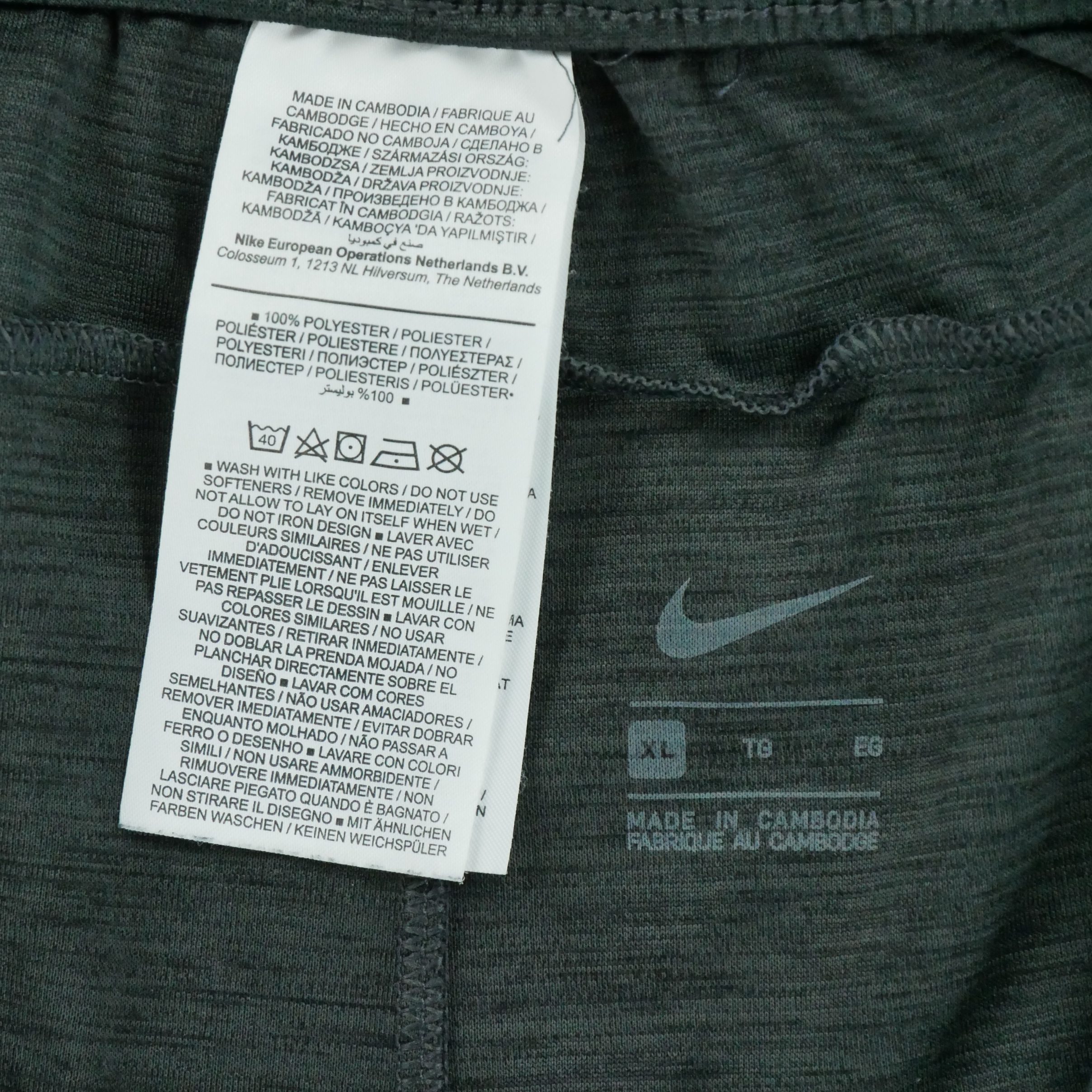 Short Homme  Running Foot Gris 5