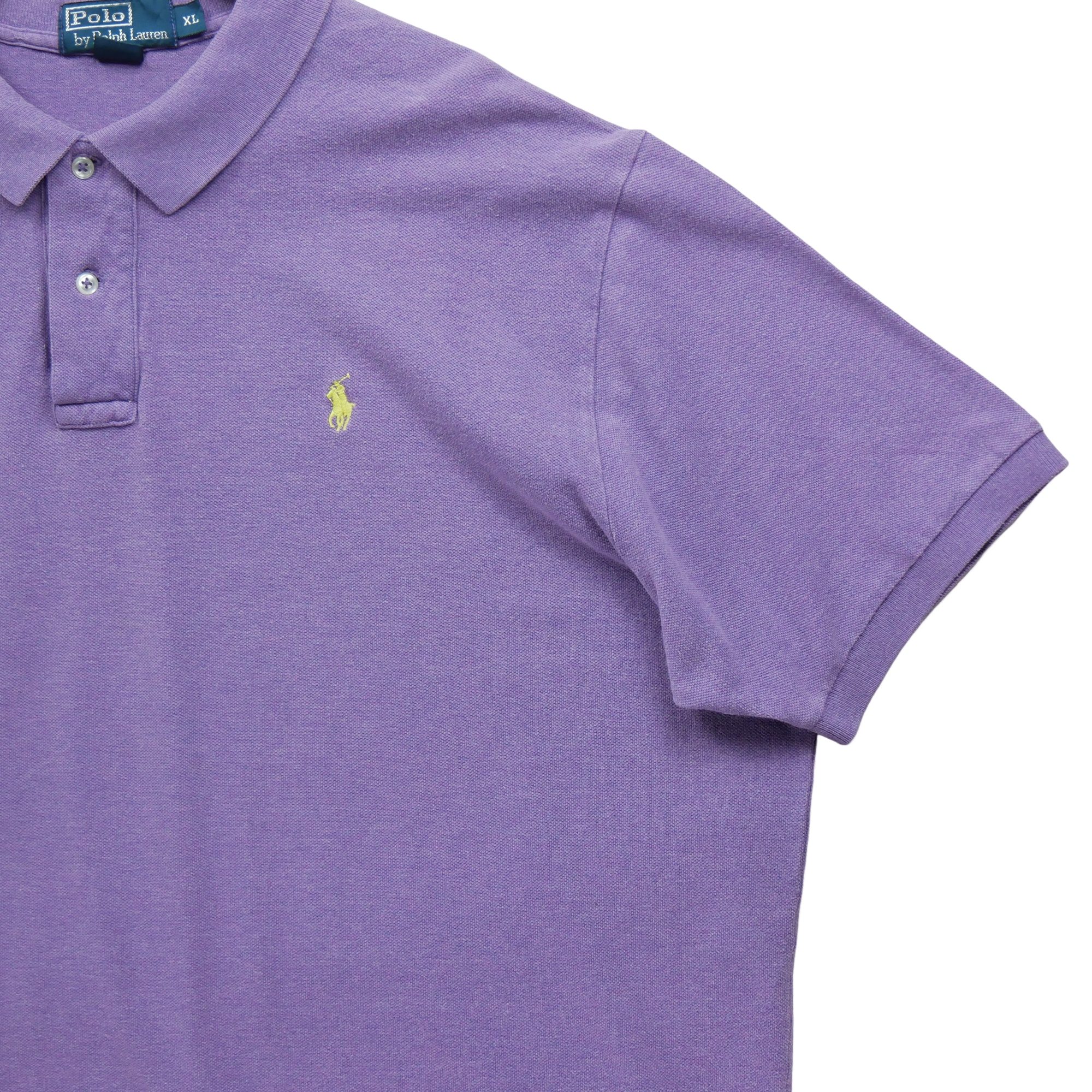 Polo manches courtes Homme  Violet 4