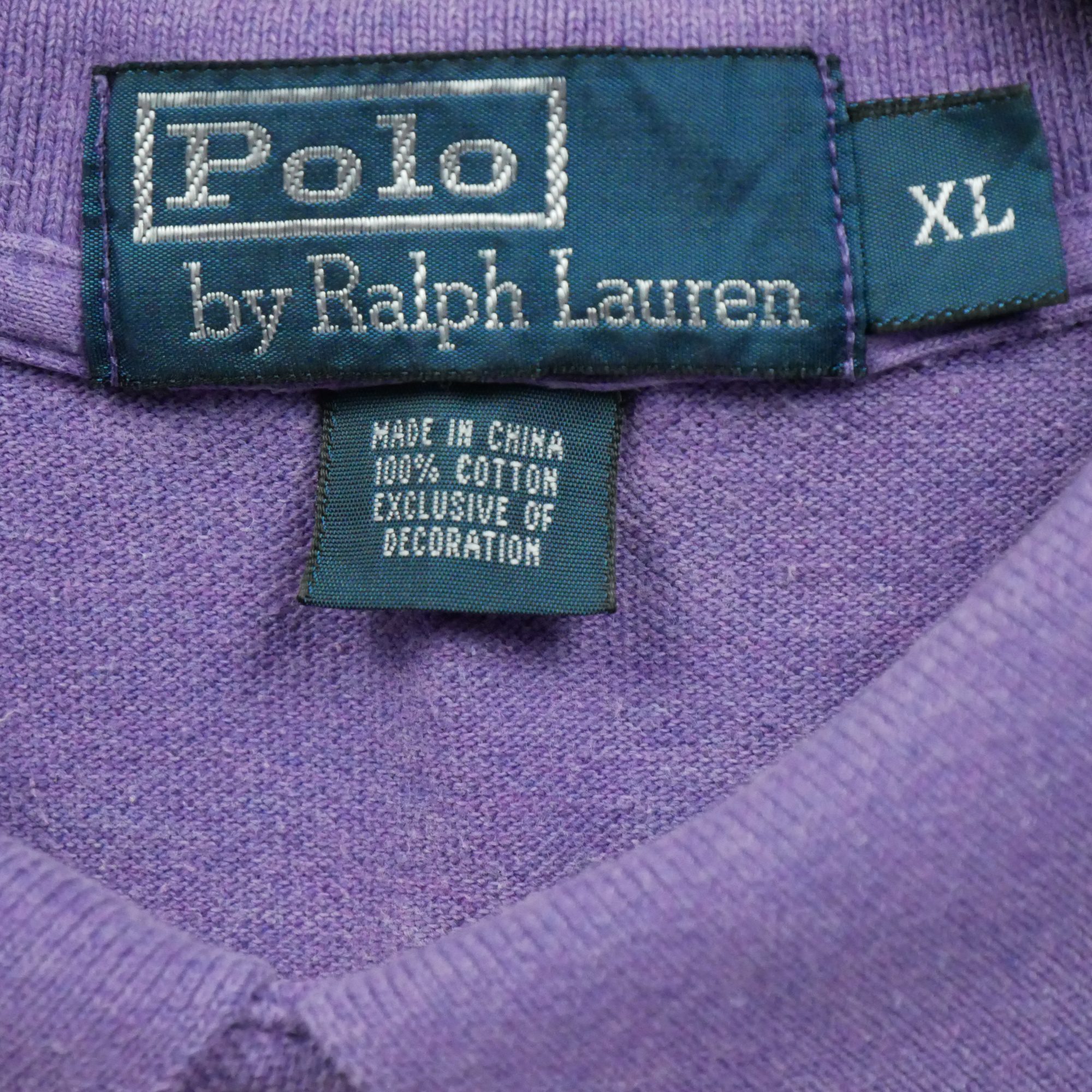 Polo manches courtes Homme  Violet 6