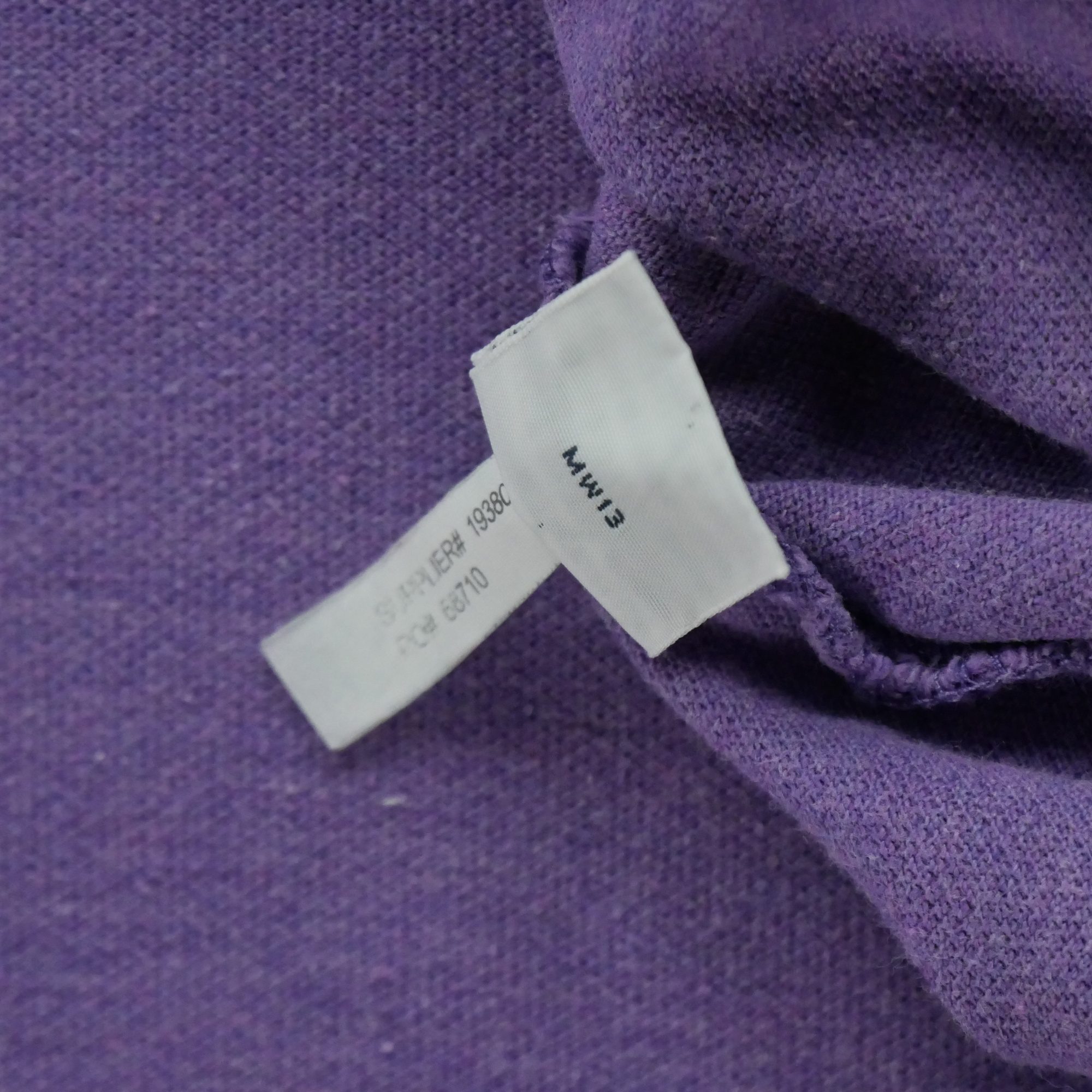 Polo manches courtes Homme  Violet 7