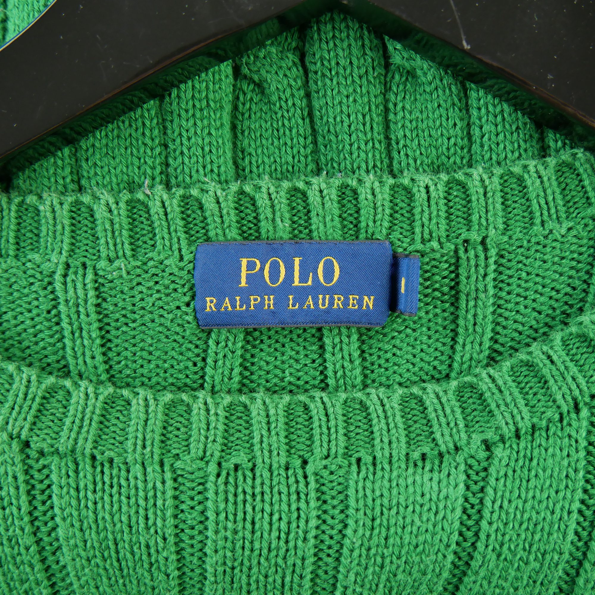Pull Femme  en maille torsadée Vert 5
