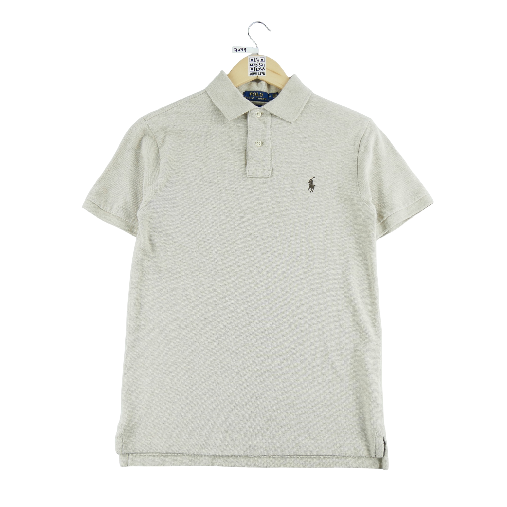 Polo manches courtes Homme  Beige 2