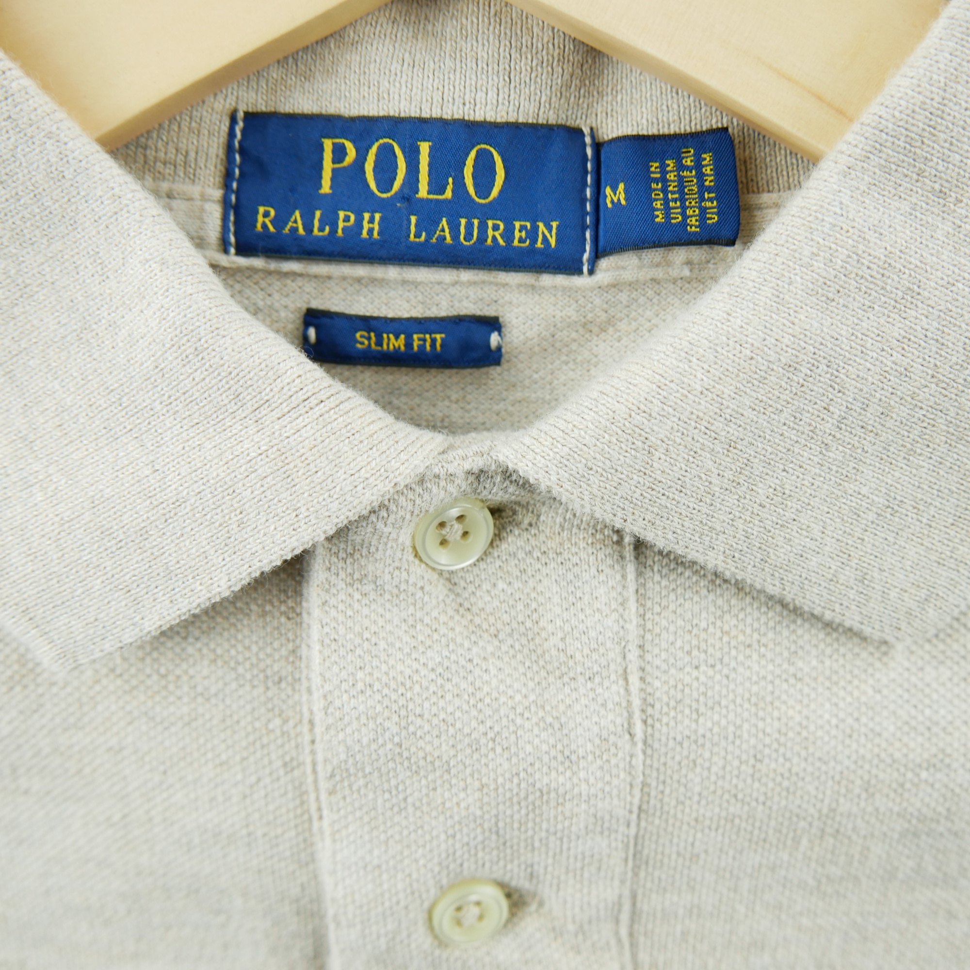 Polo manches courtes Homme  Beige 6