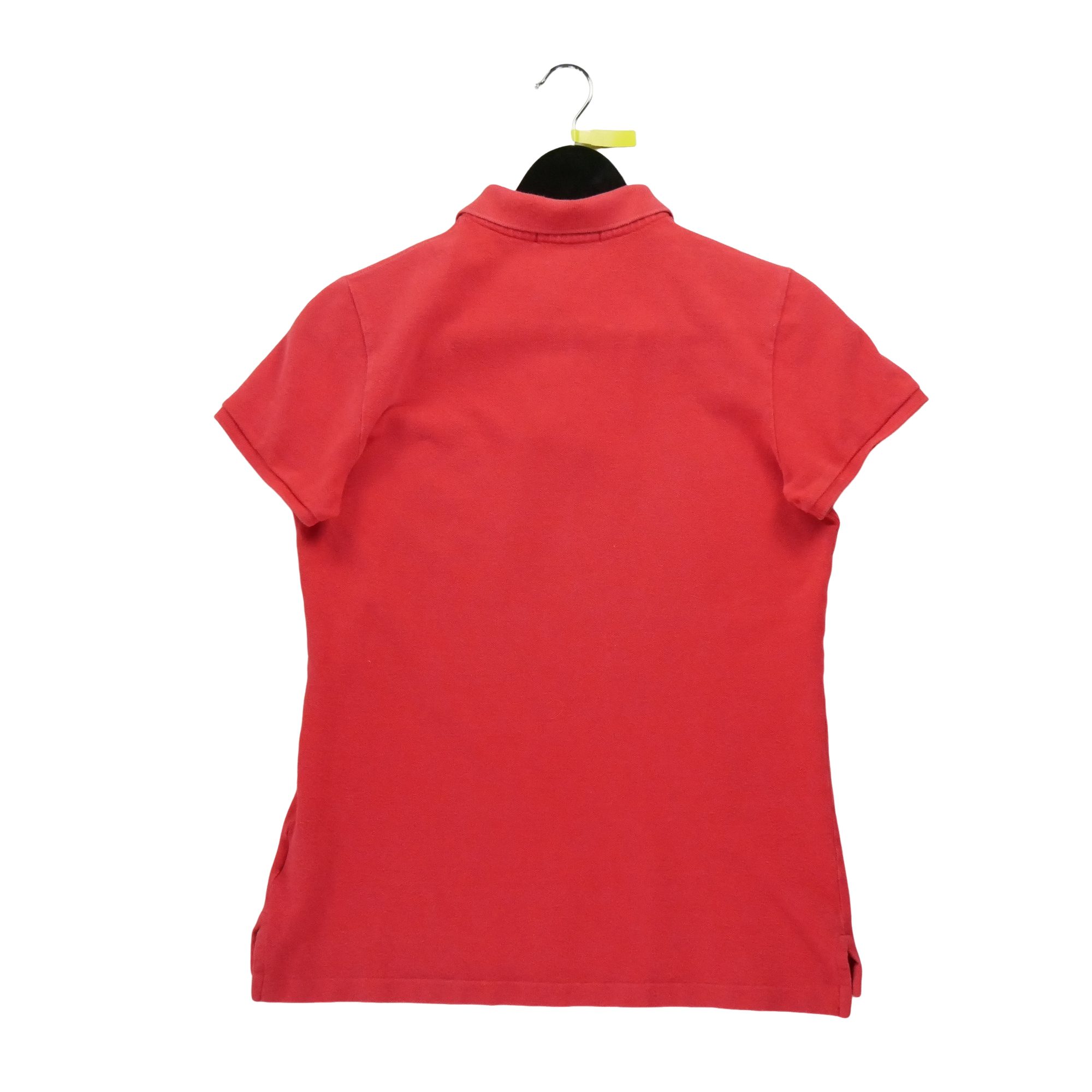 Polo manches courtes Femme  Rouge 2