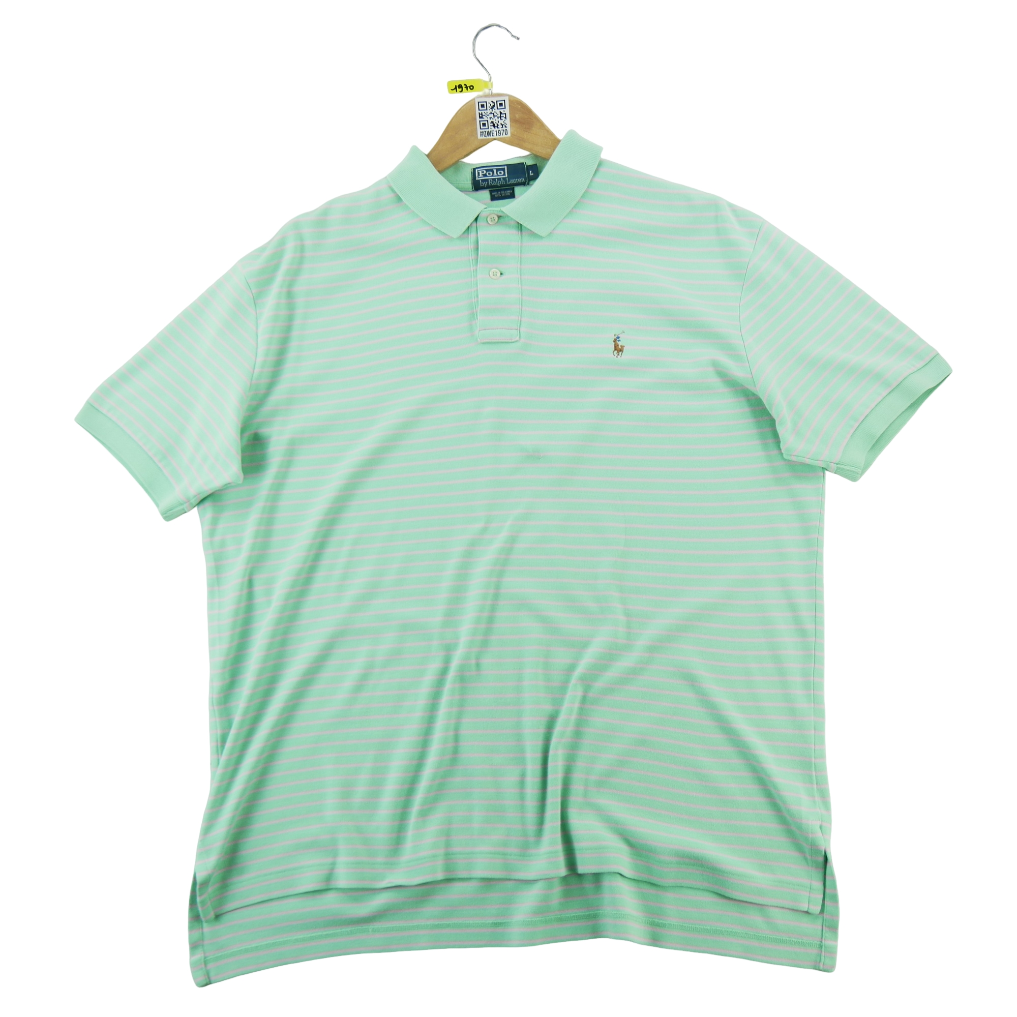 Polo manches courtes Homme  Vert 2