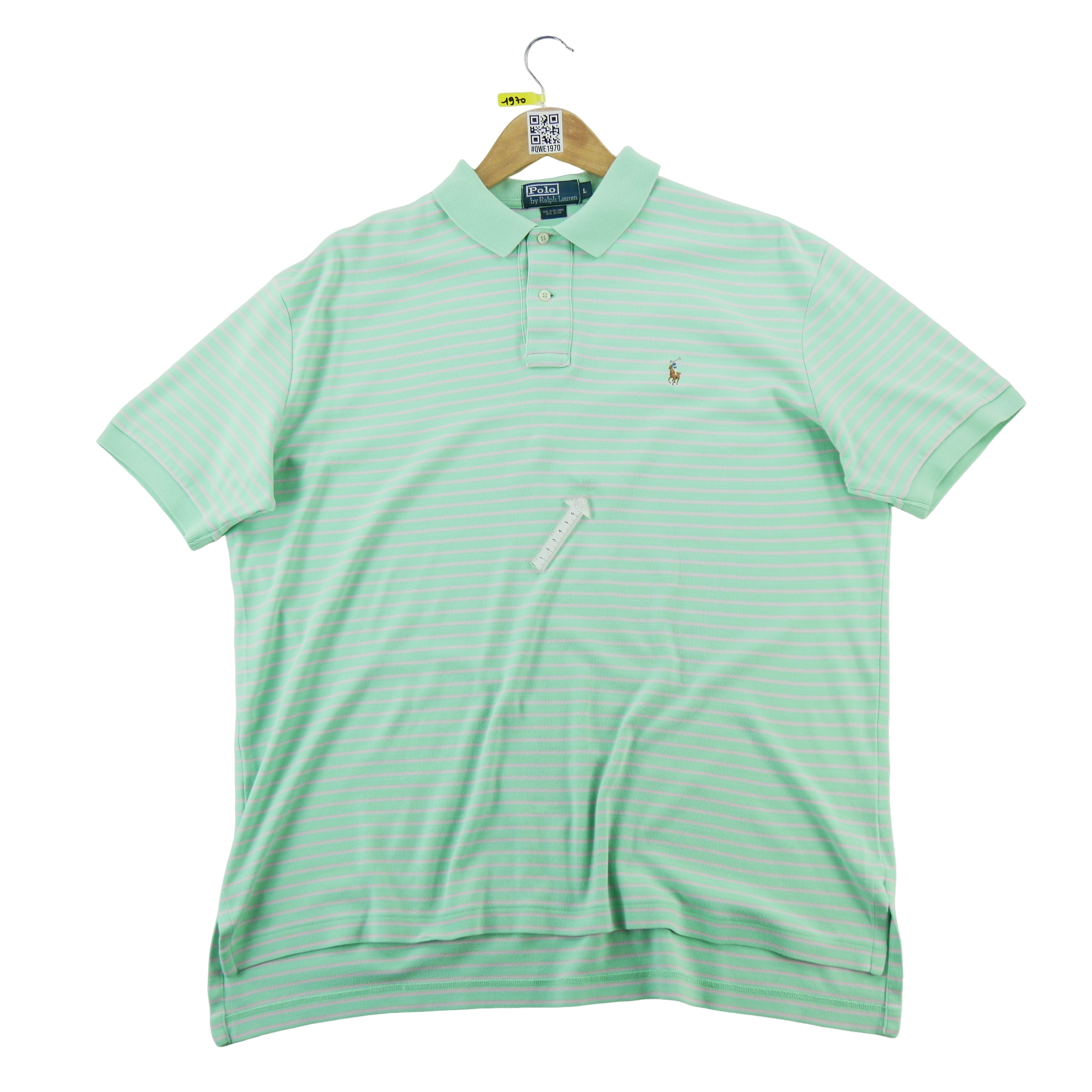 Polo manches courtes Homme  Vert 5