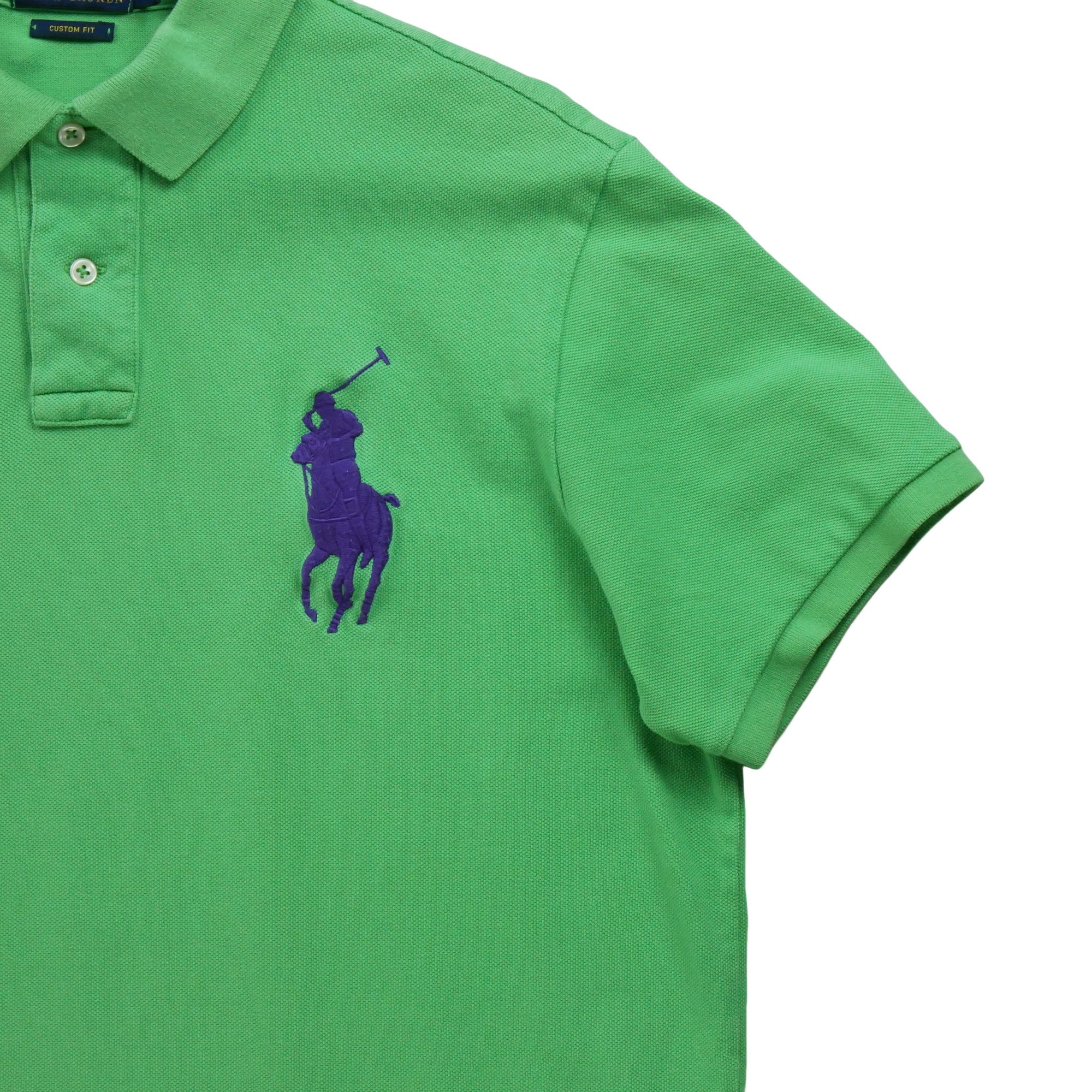 Polo manches courtes Homme  Vert 4