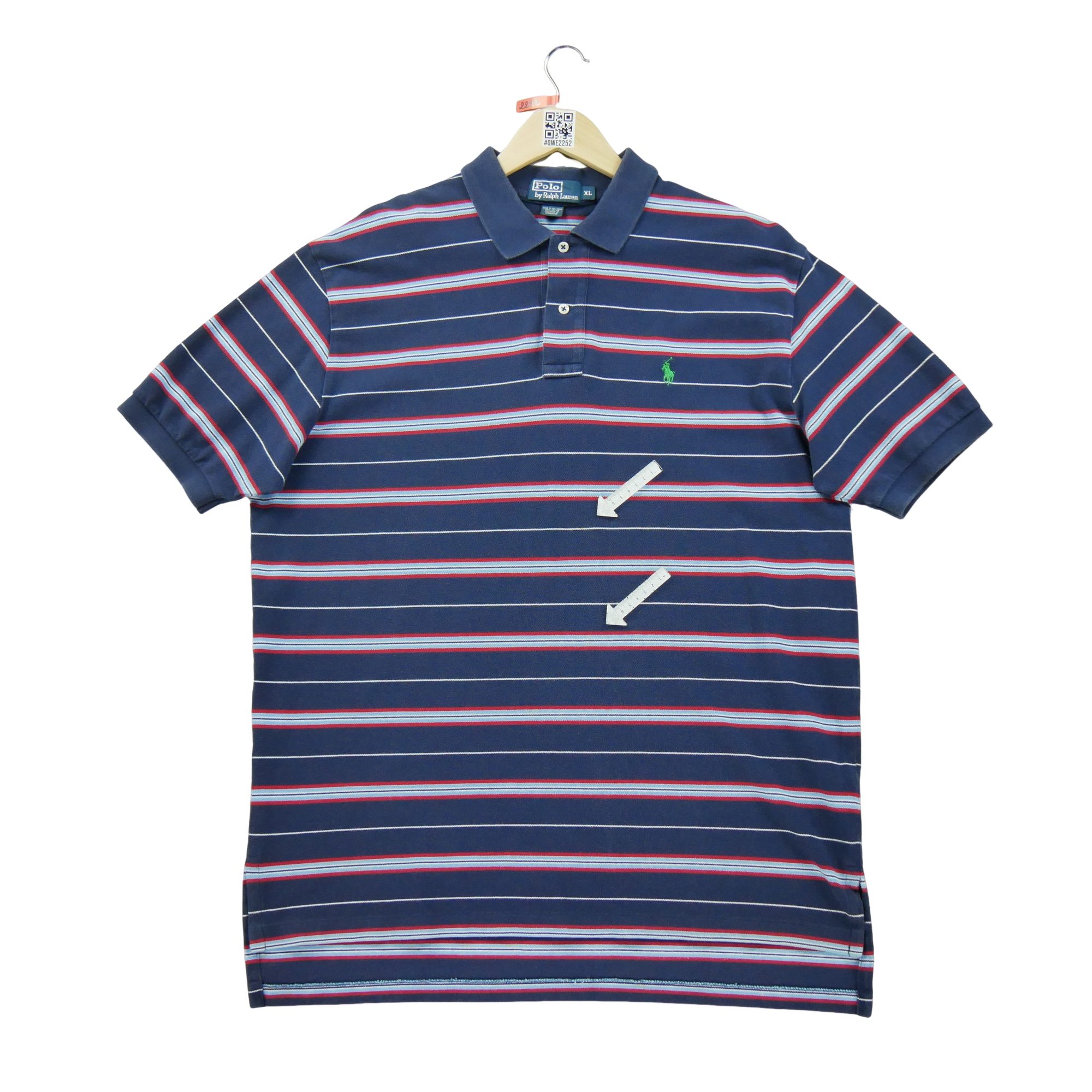Polo manches courtes Homme  Marine 5