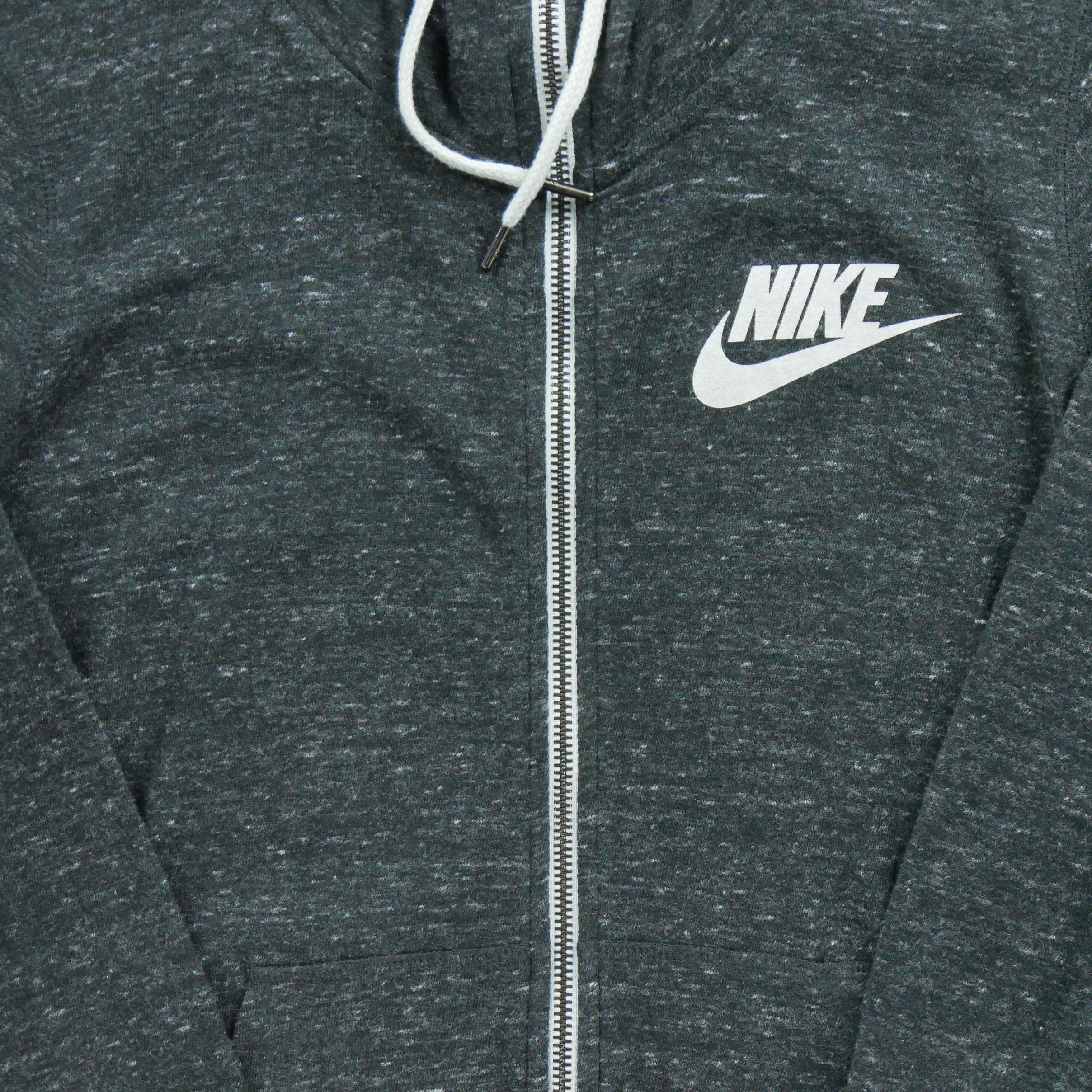 Sweat à capuche Femme  Full zip Gris 4