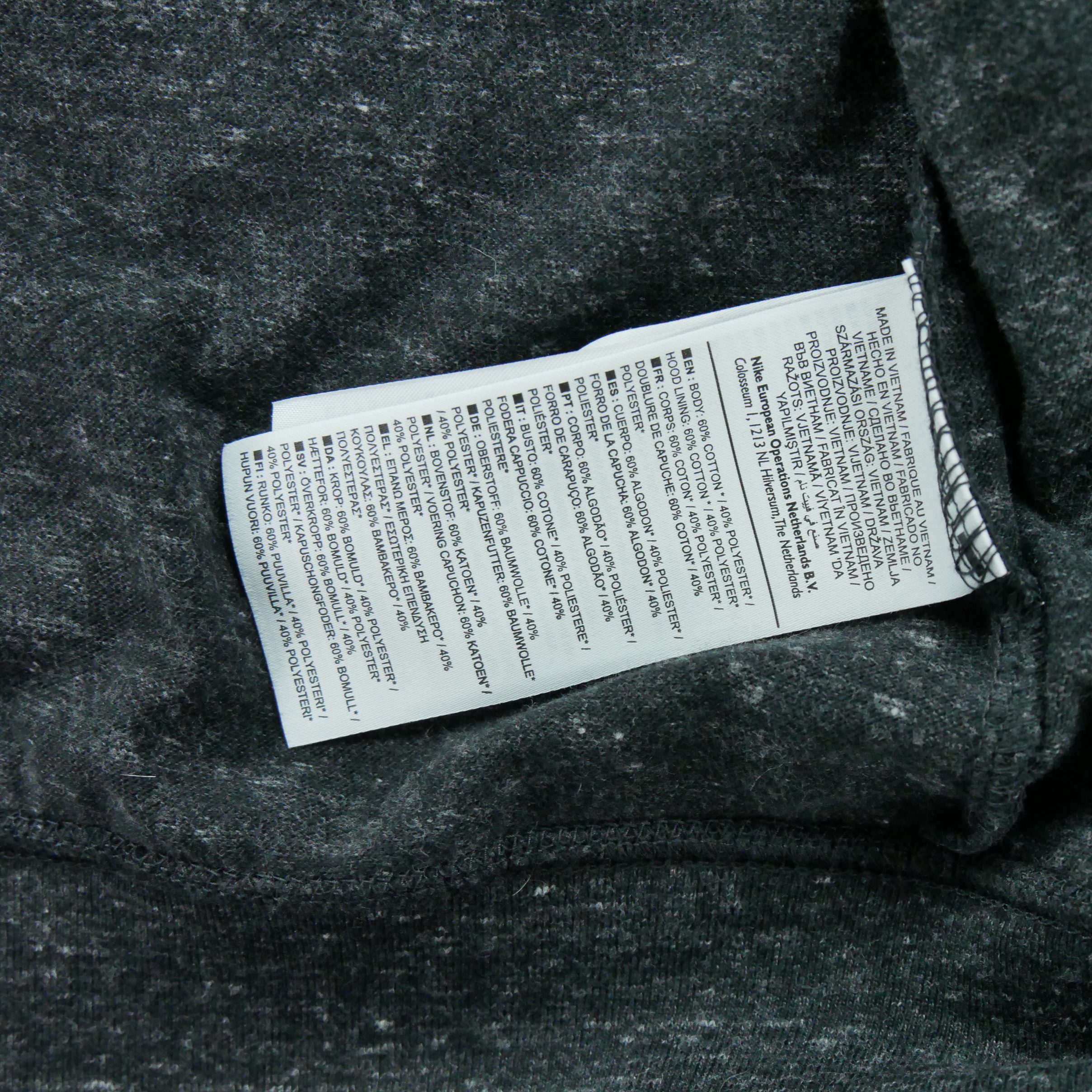 Sweat à capuche Femme  Full zip Gris 7