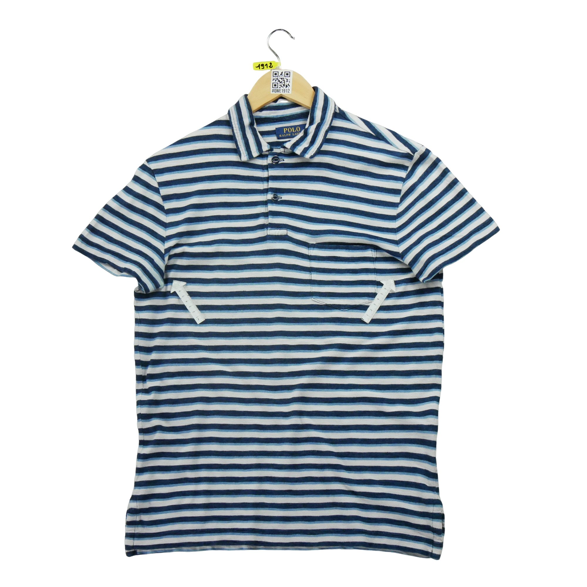Polo manches courtes Homme  Marine 3