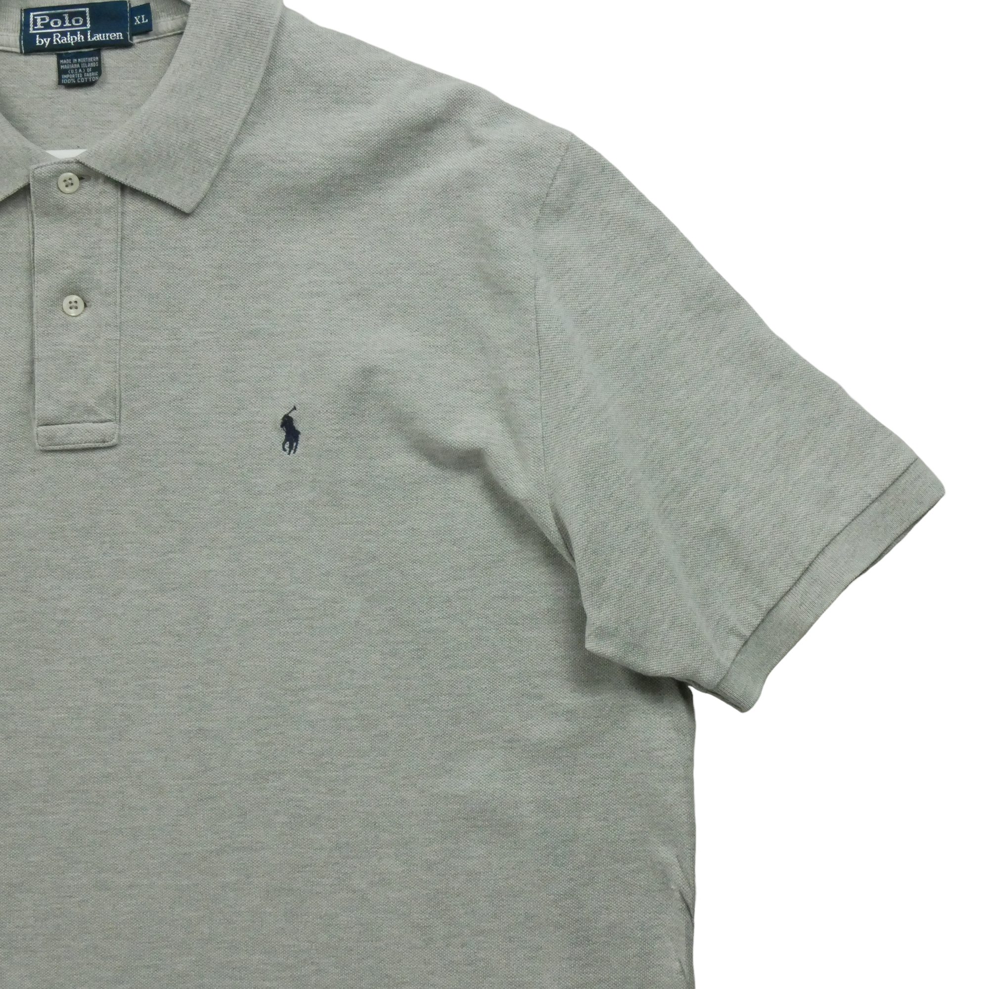 Polo manches courtes Homme  Gris 4