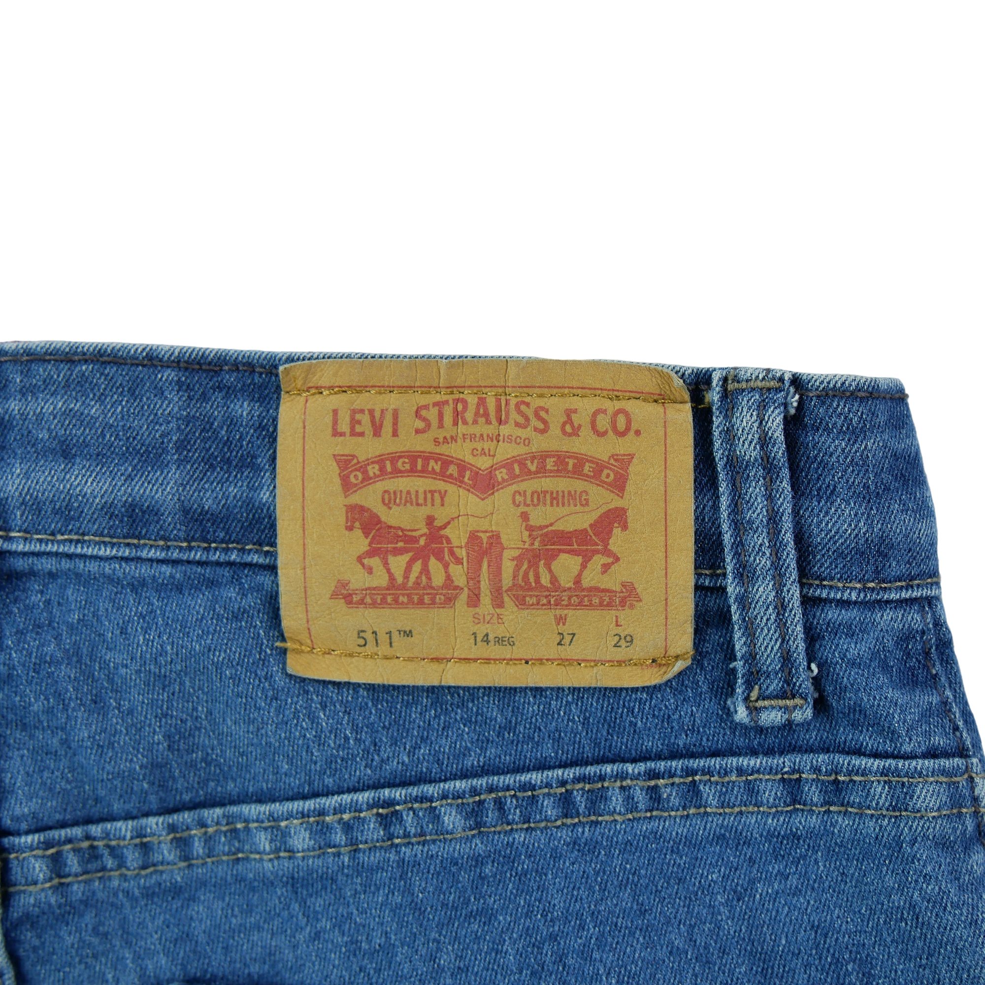 Jean Femme Levis 501 Bleu 8