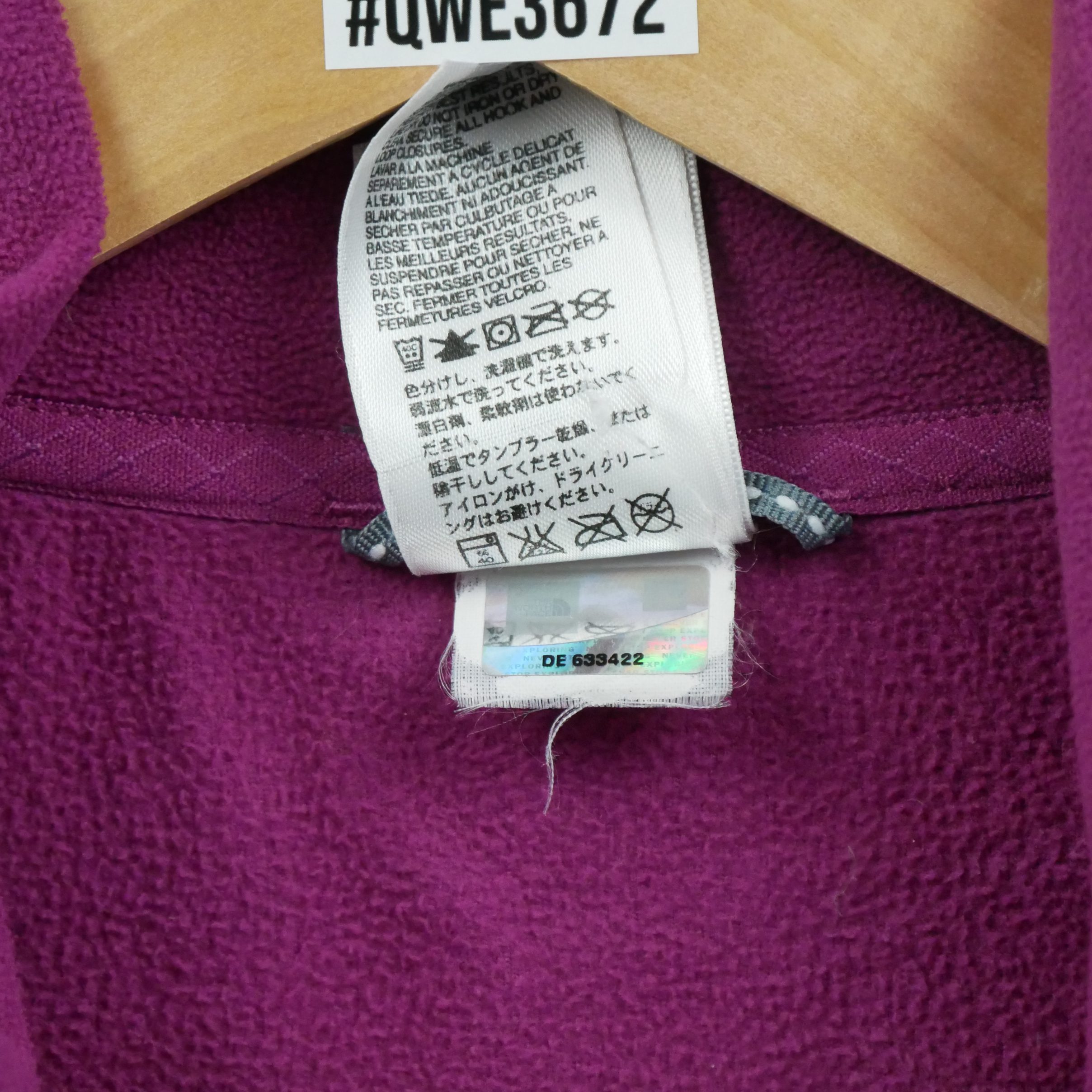 Pull polaire Femme  TKA100 TNF Violet 7