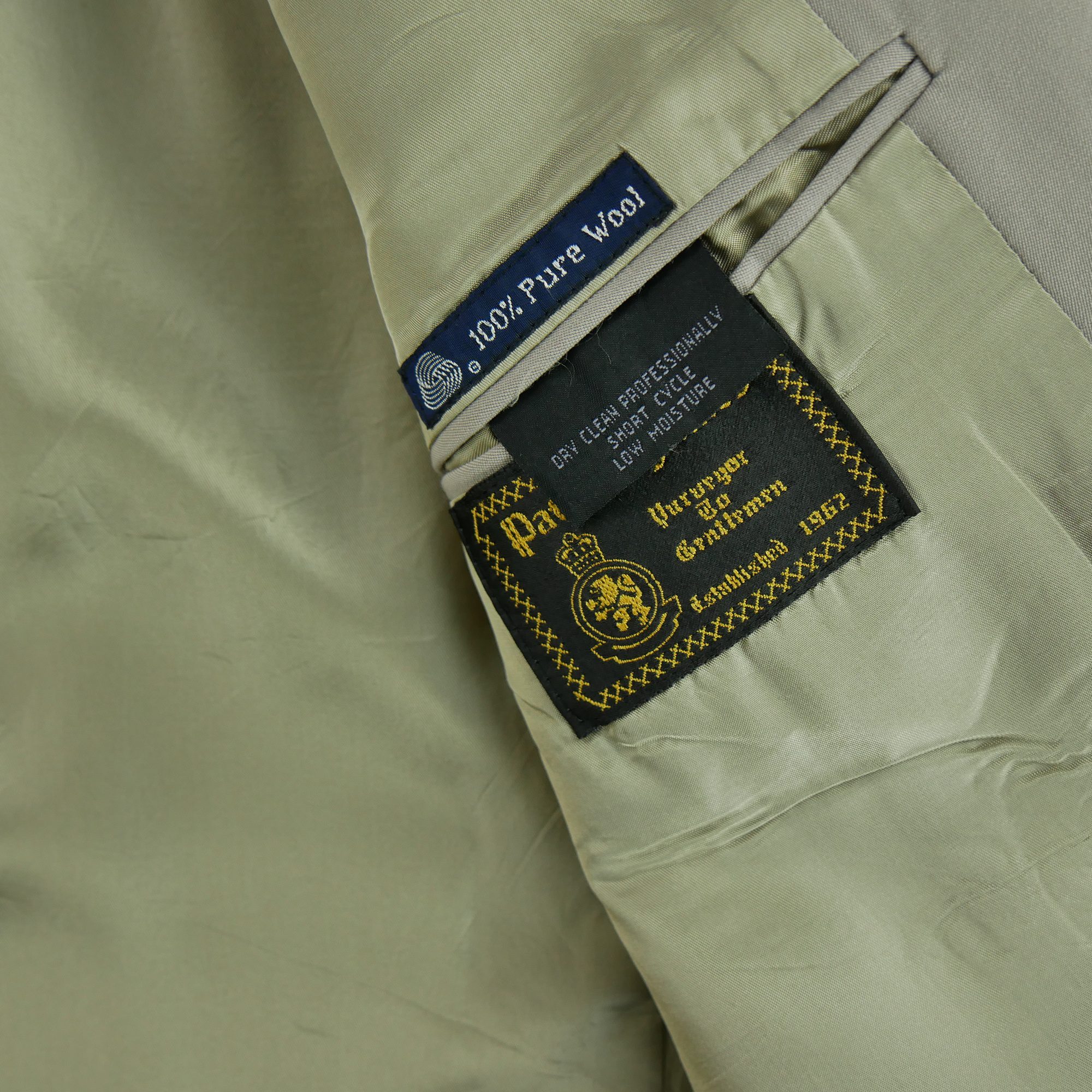Veste Homme  100% Laine Beige 9