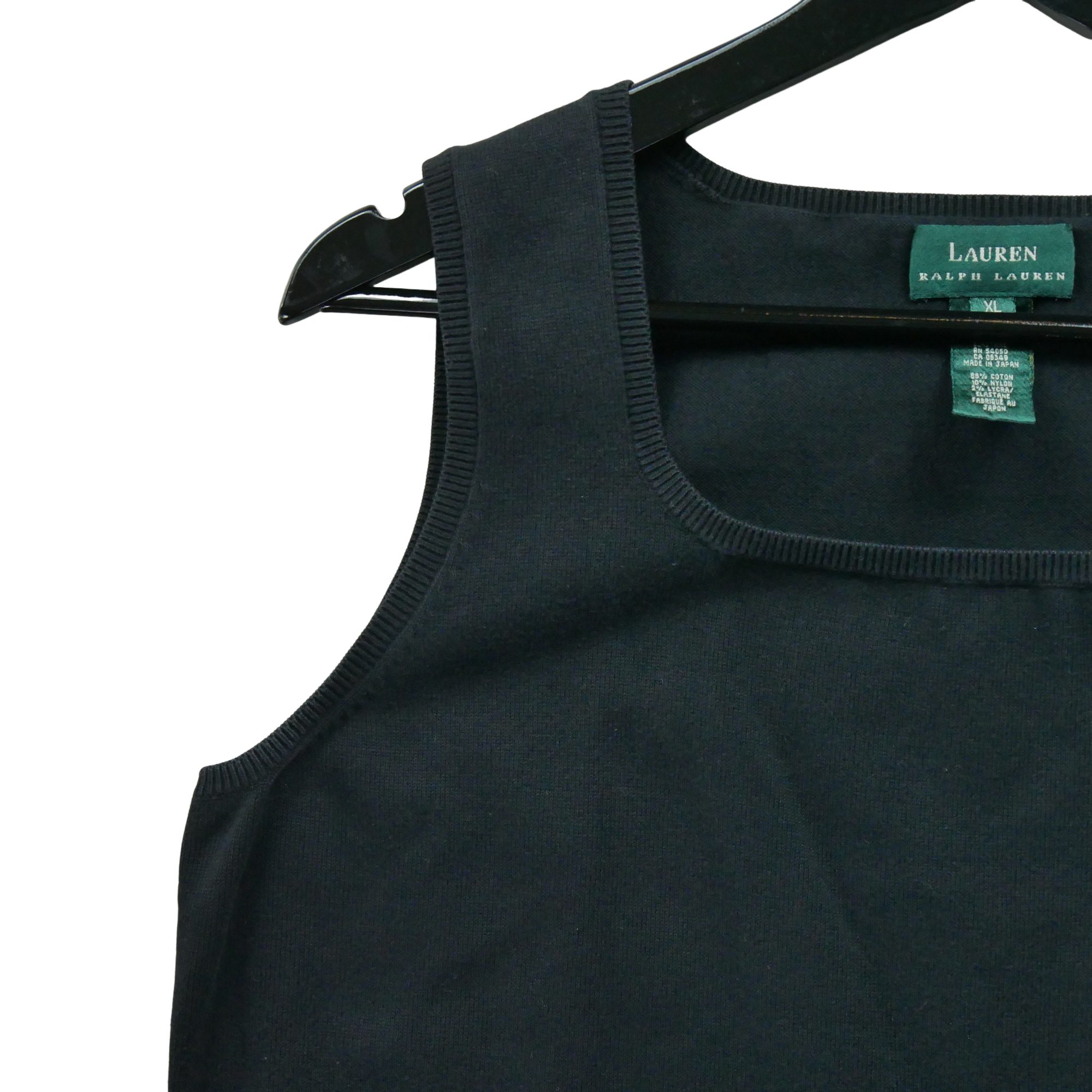 T-shirt sans manches Femme  Noir 3