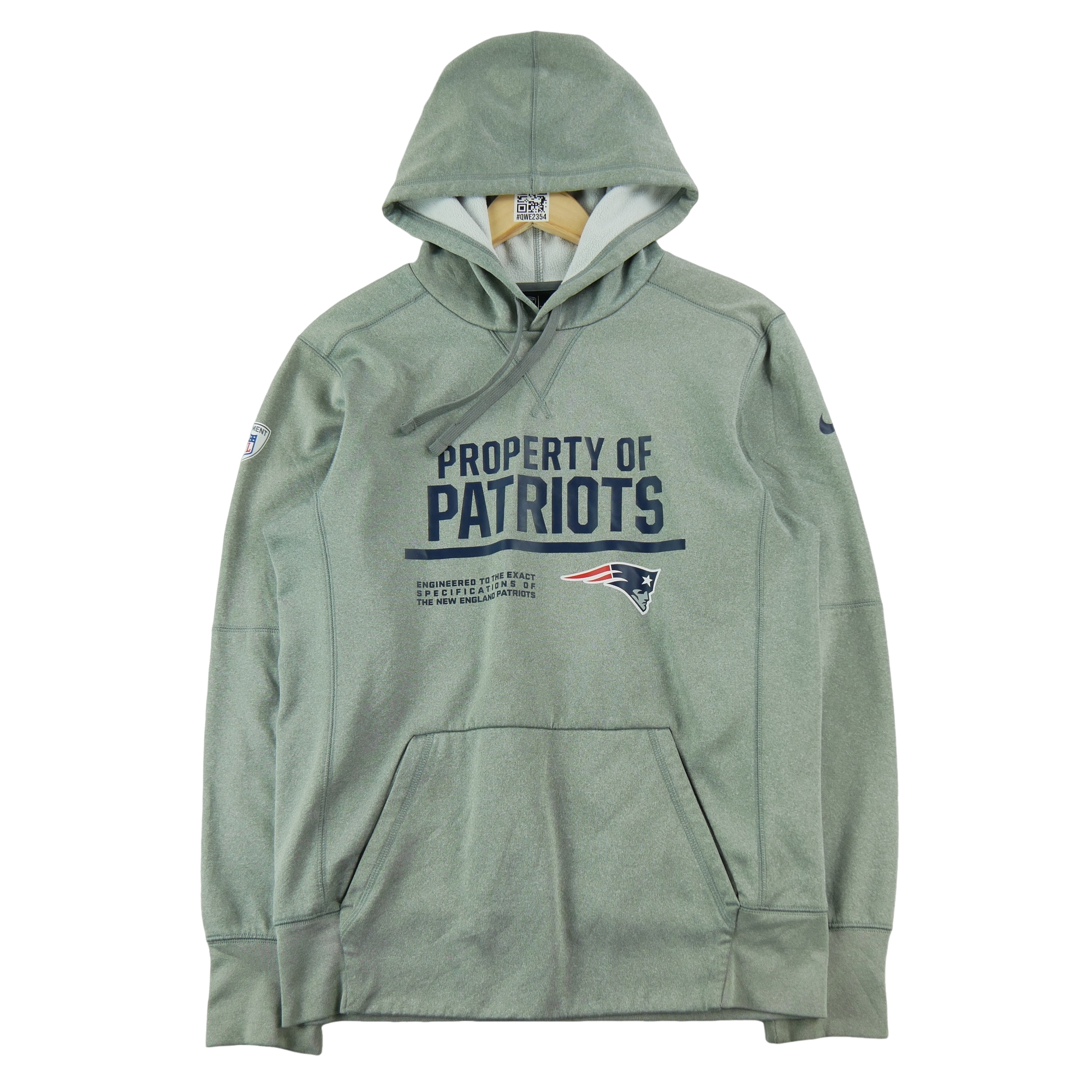 Sweat à capuche Homme Gris - État correct