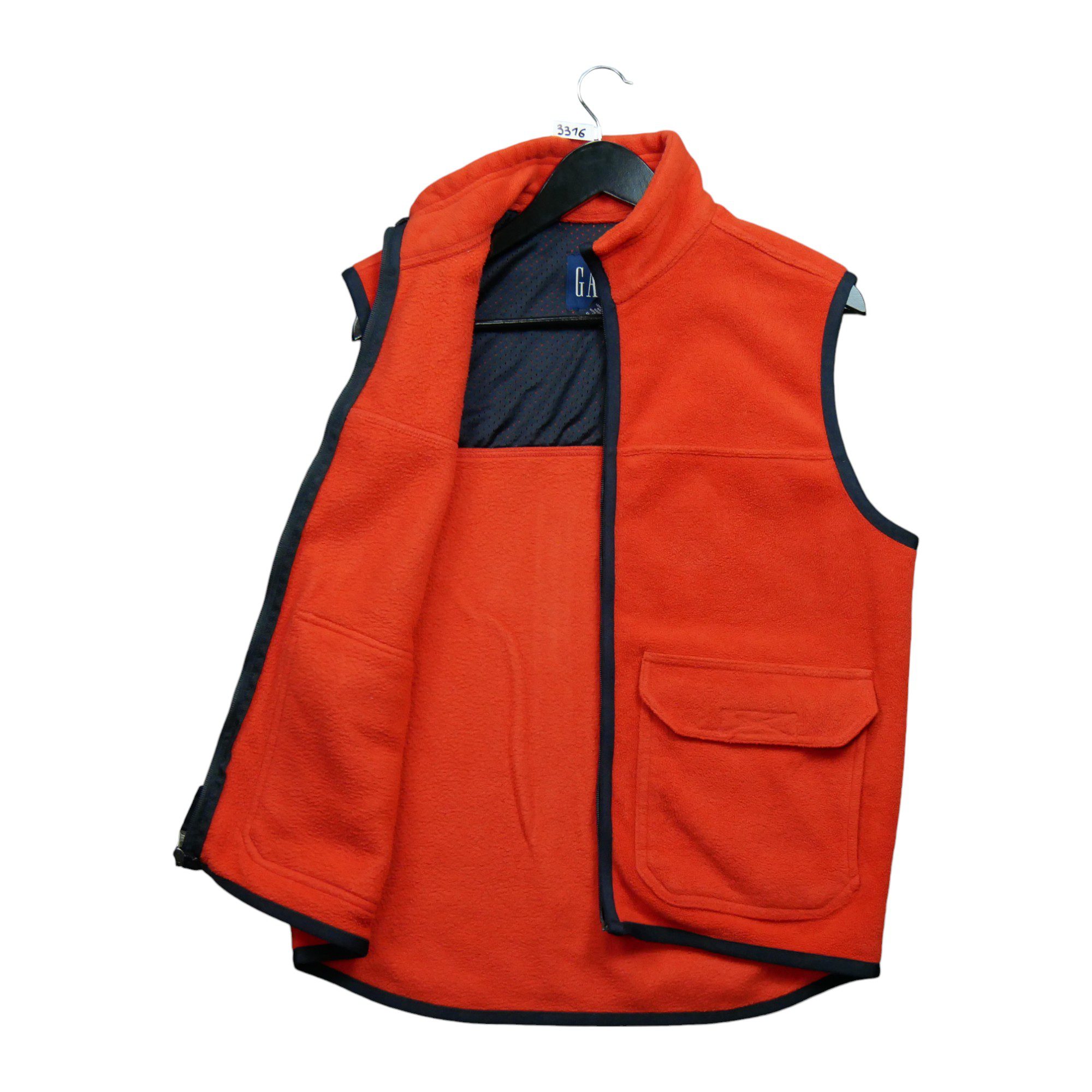 Veste polaire Homme  Orange 3