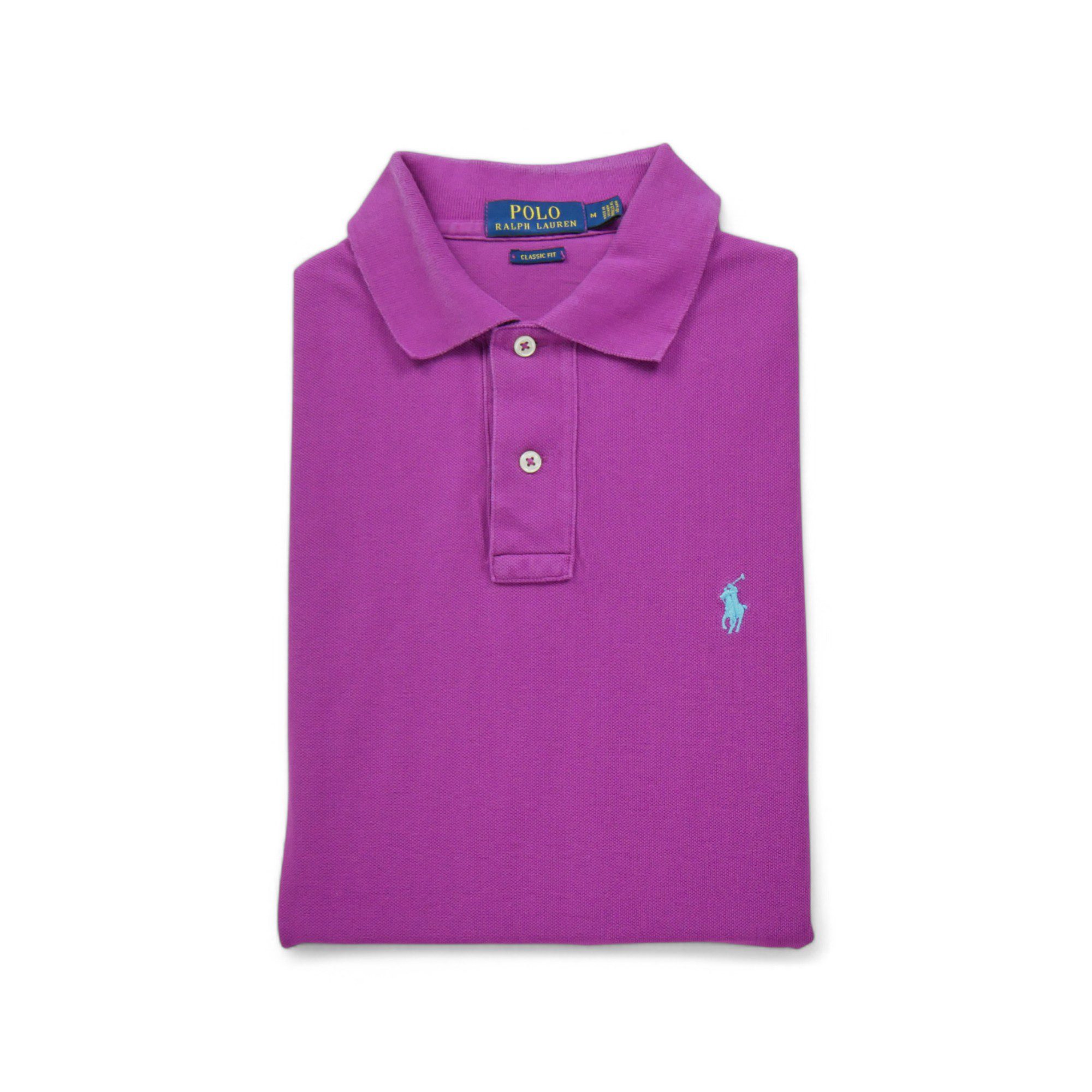 Polo manches courtes Femme  Violet 1