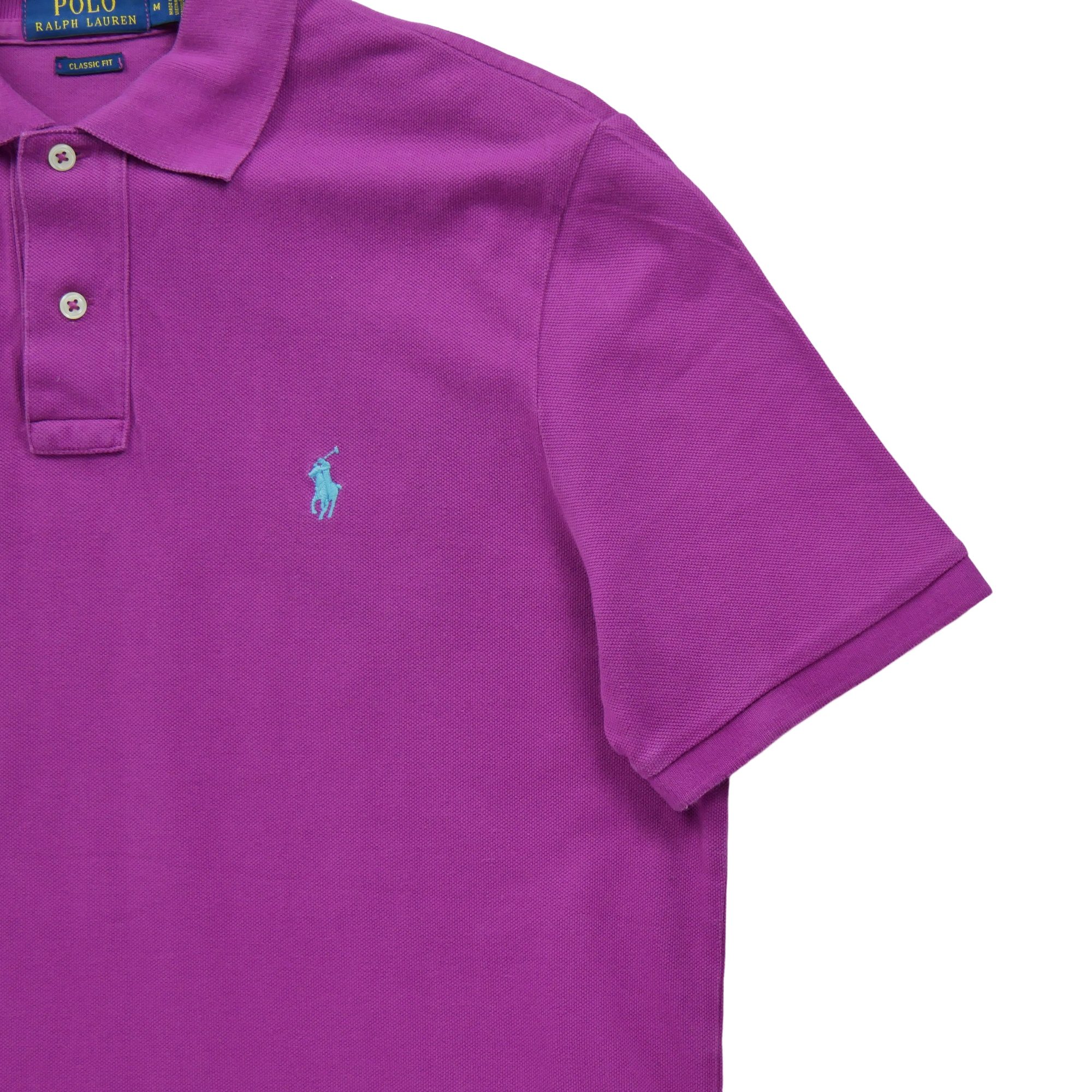 Polo manches courtes Femme  Violet 4