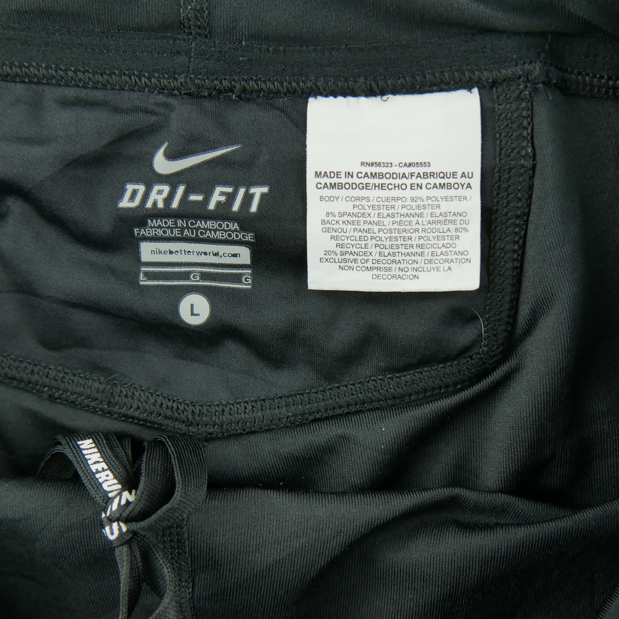 Leggings Femme  Dri-Fit Noir 7