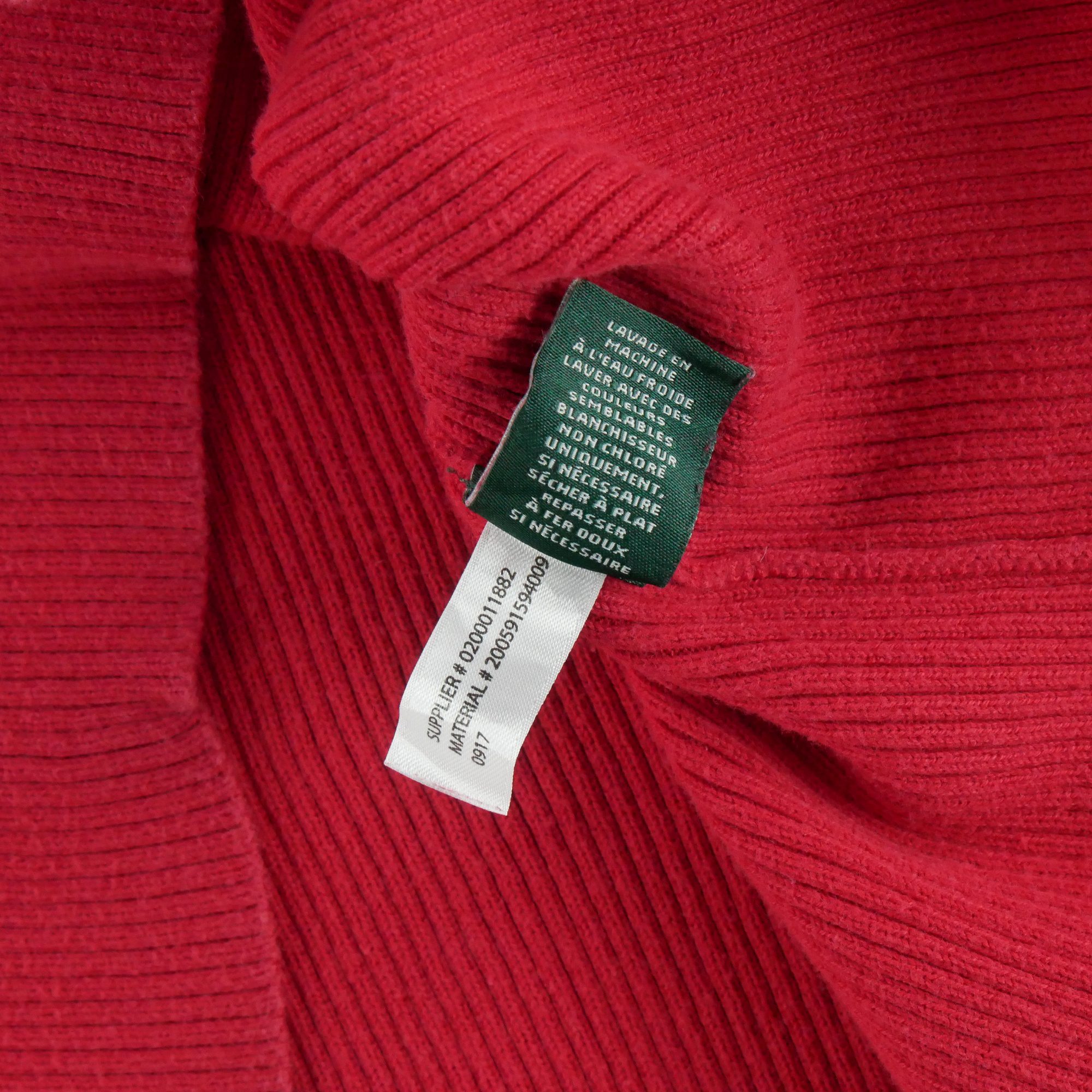 Pull Femme  col roulé Rouge 6