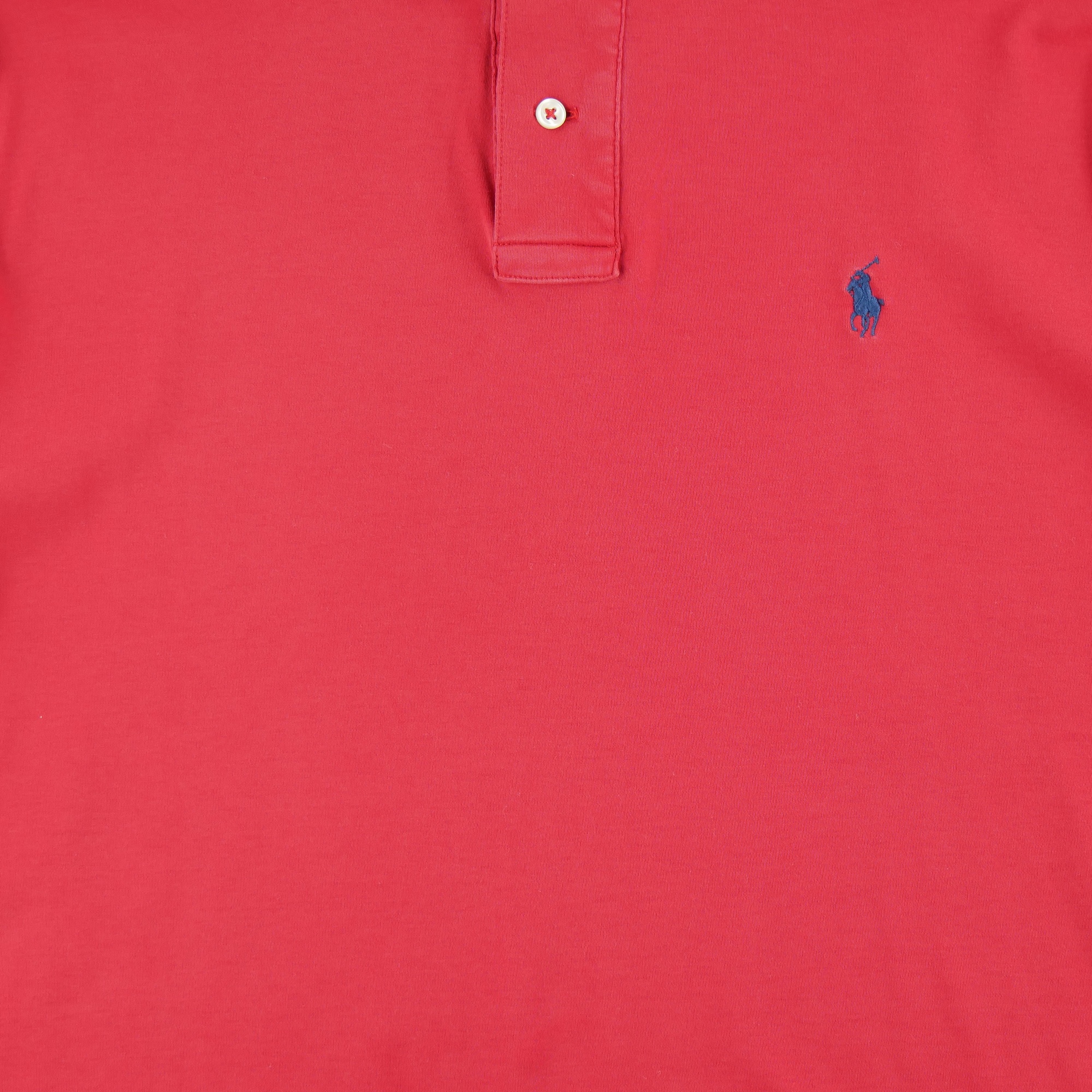 Polo manches courtes Homme  Rouge 4