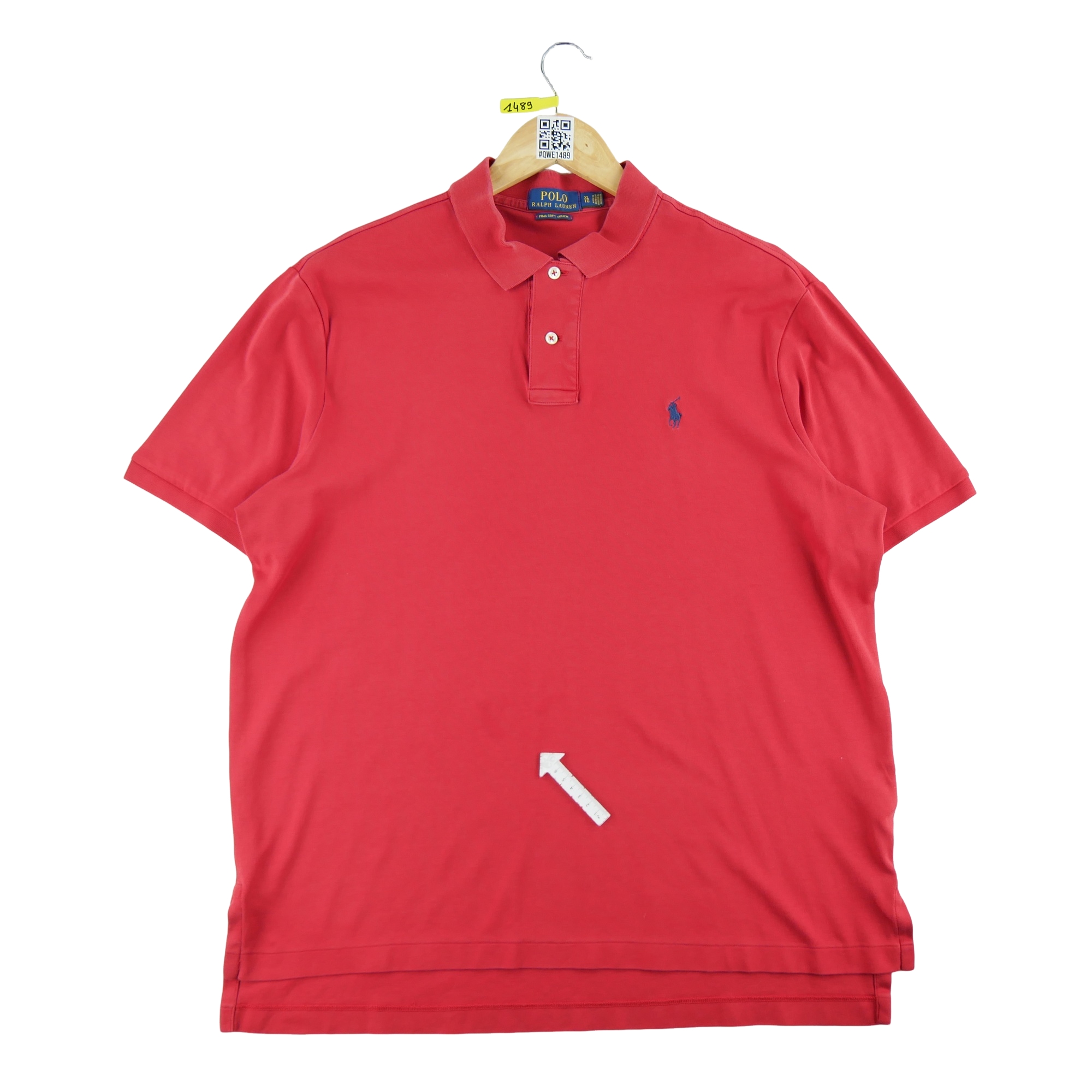 Polo manches courtes Homme  Rouge 6