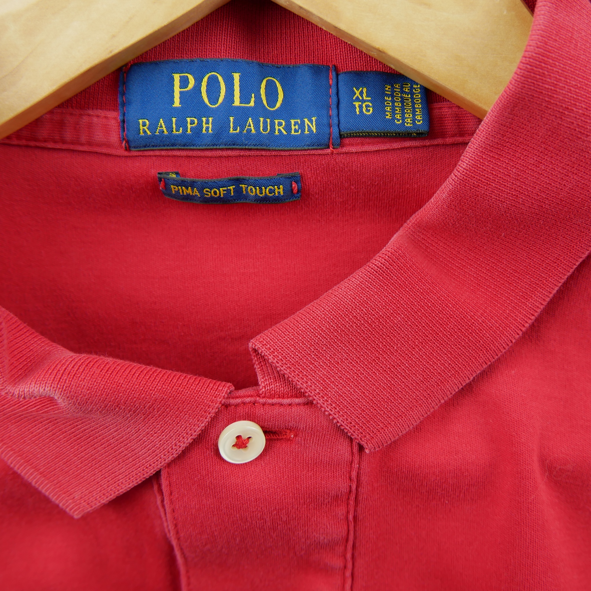 Polo manches courtes Homme  Rouge 8