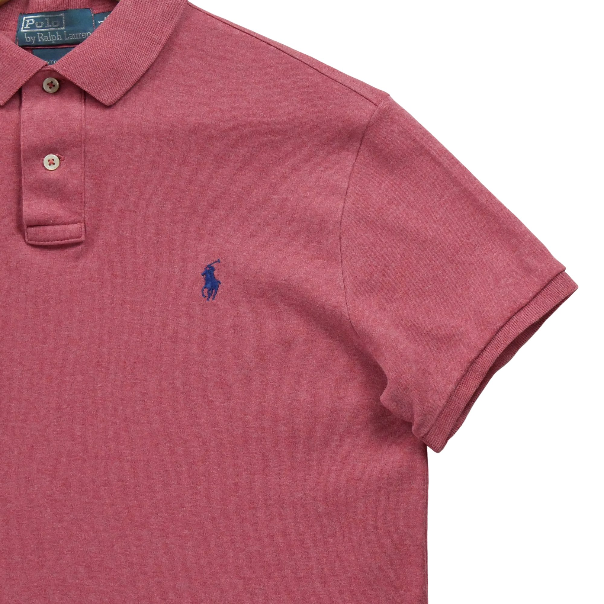 Polo manches courtes Homme  Rose 4